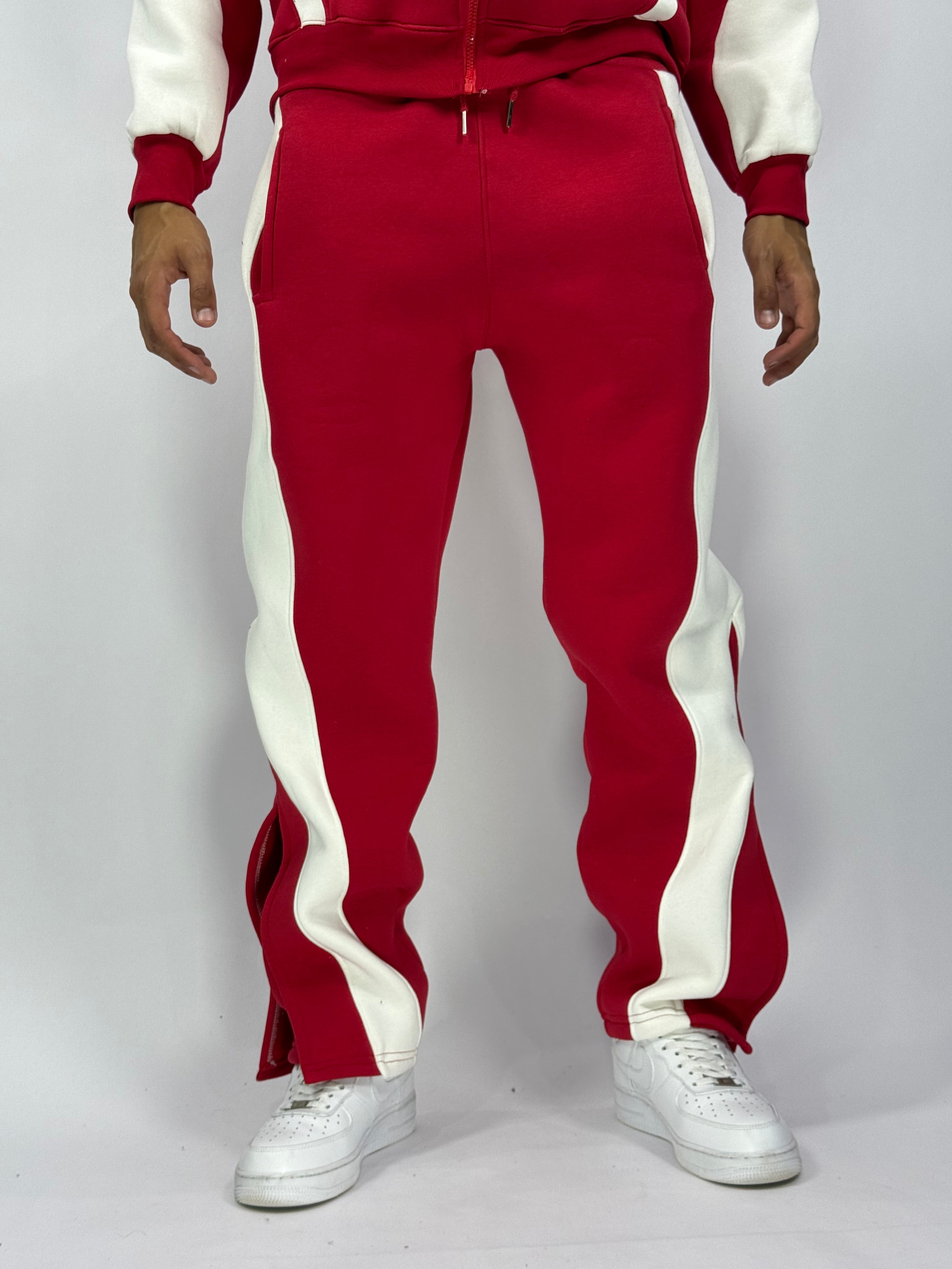 Ensemble Iconic Rouge – Luxe, Confort & Originalité (Stock limité)