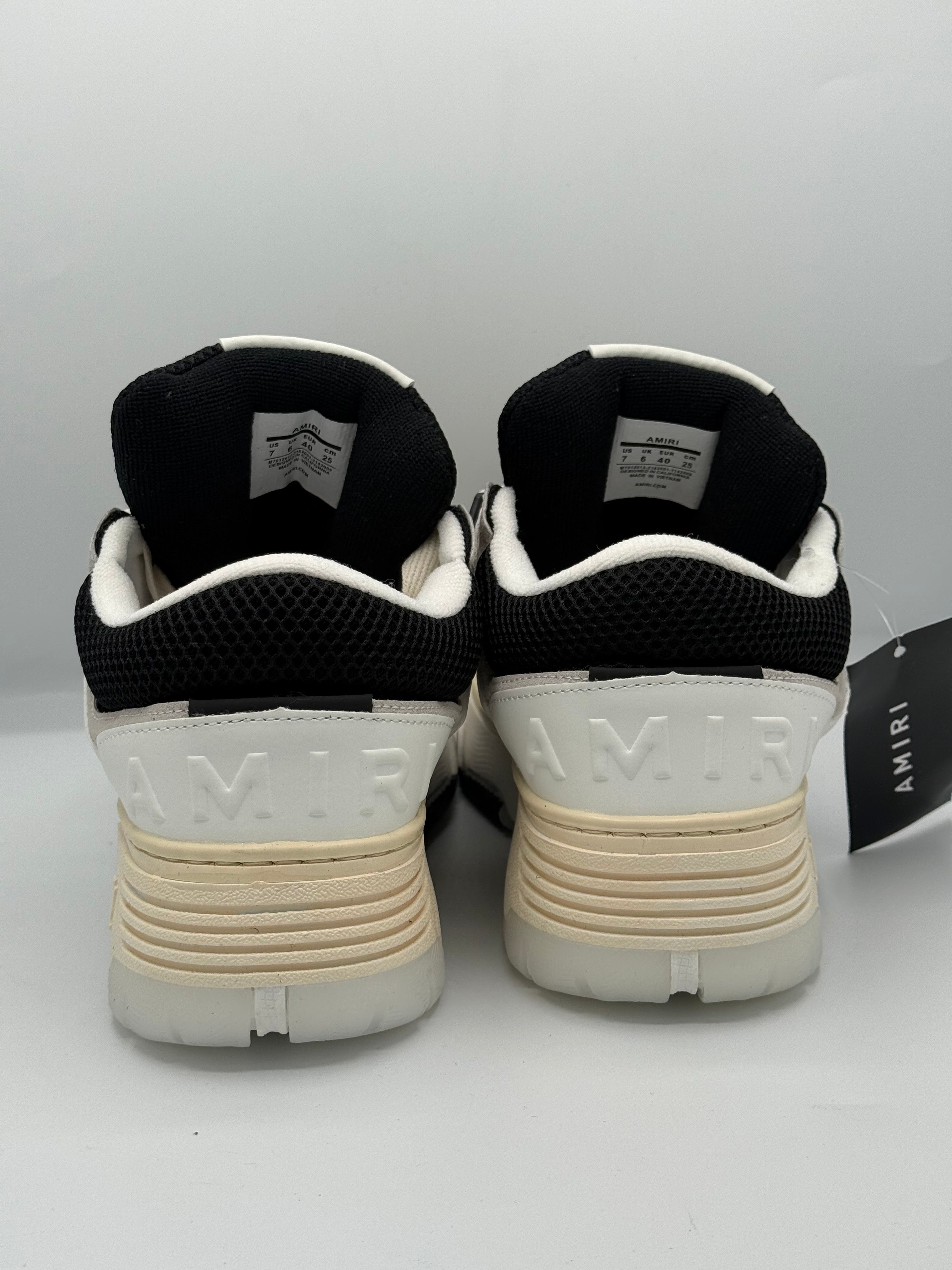 Amiri Sneakers “Black Shadow” – Puissance, Style & Finition Premium