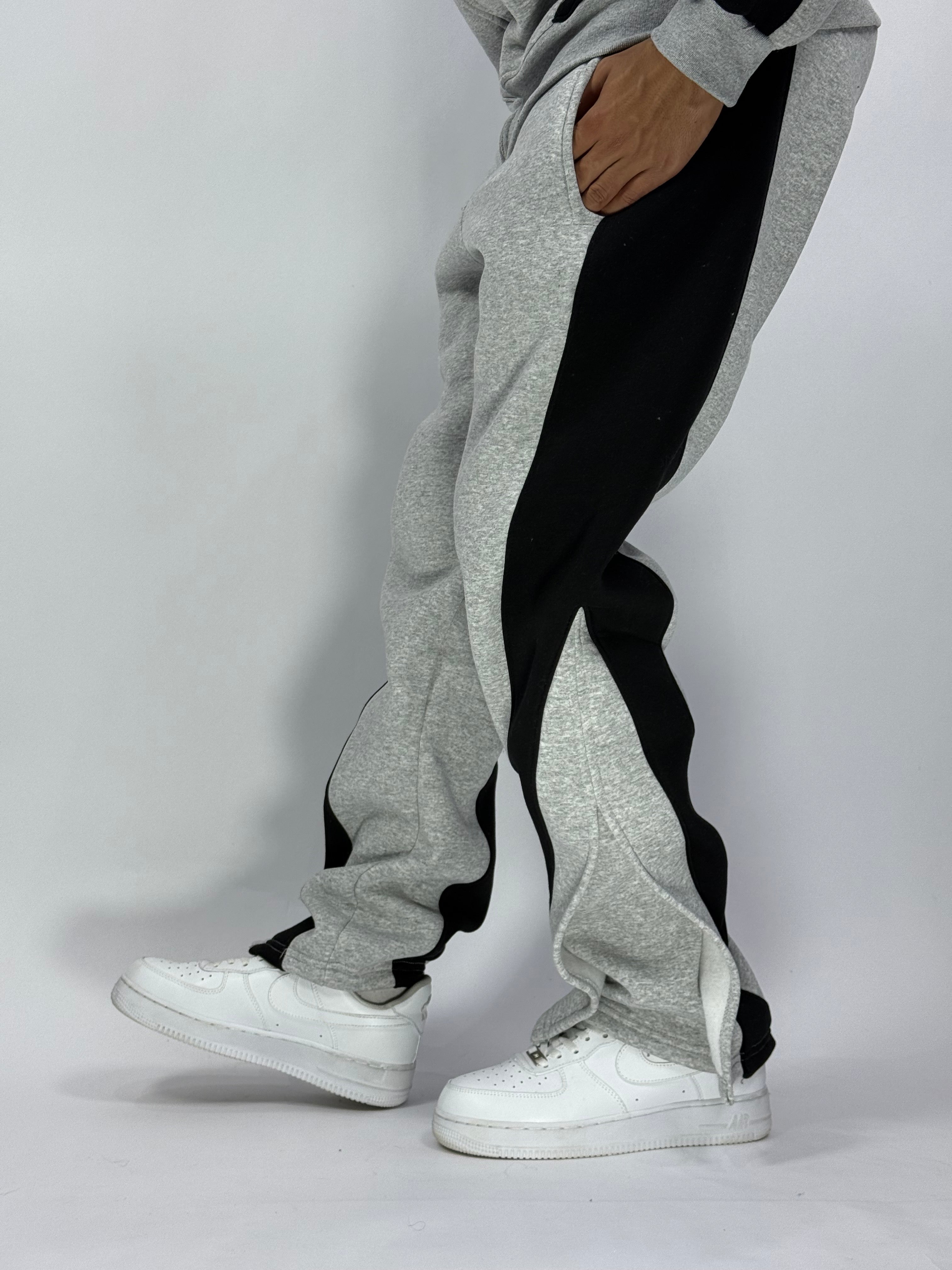 Ensemble Iconic Gris – Luxe, Confort & Originalité (Stock limité)