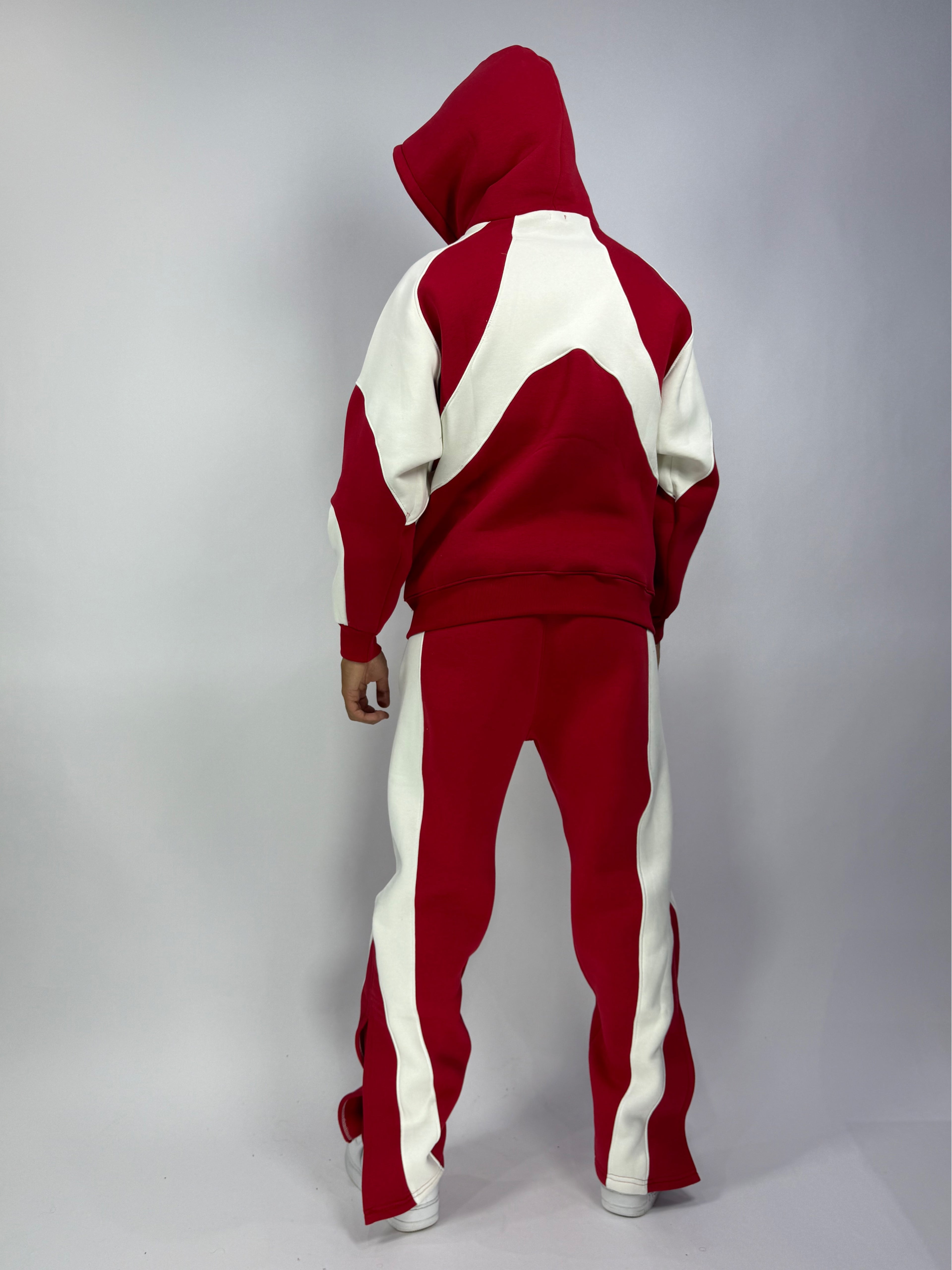 Ensemble Iconic Rouge – Luxe, Confort & Originalité (Stock limité)