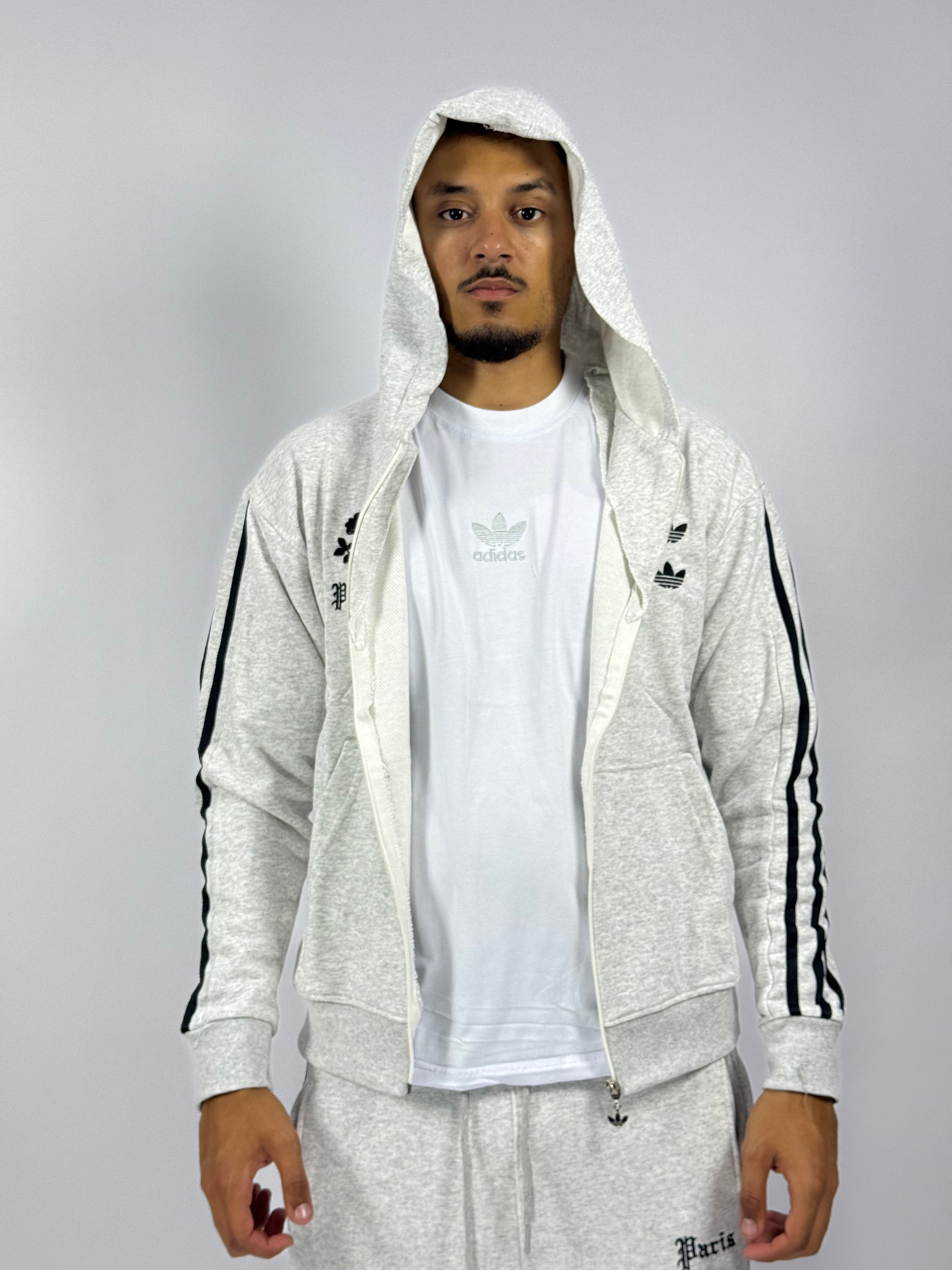 Ensemble 3 Pièces Gris Style Premium