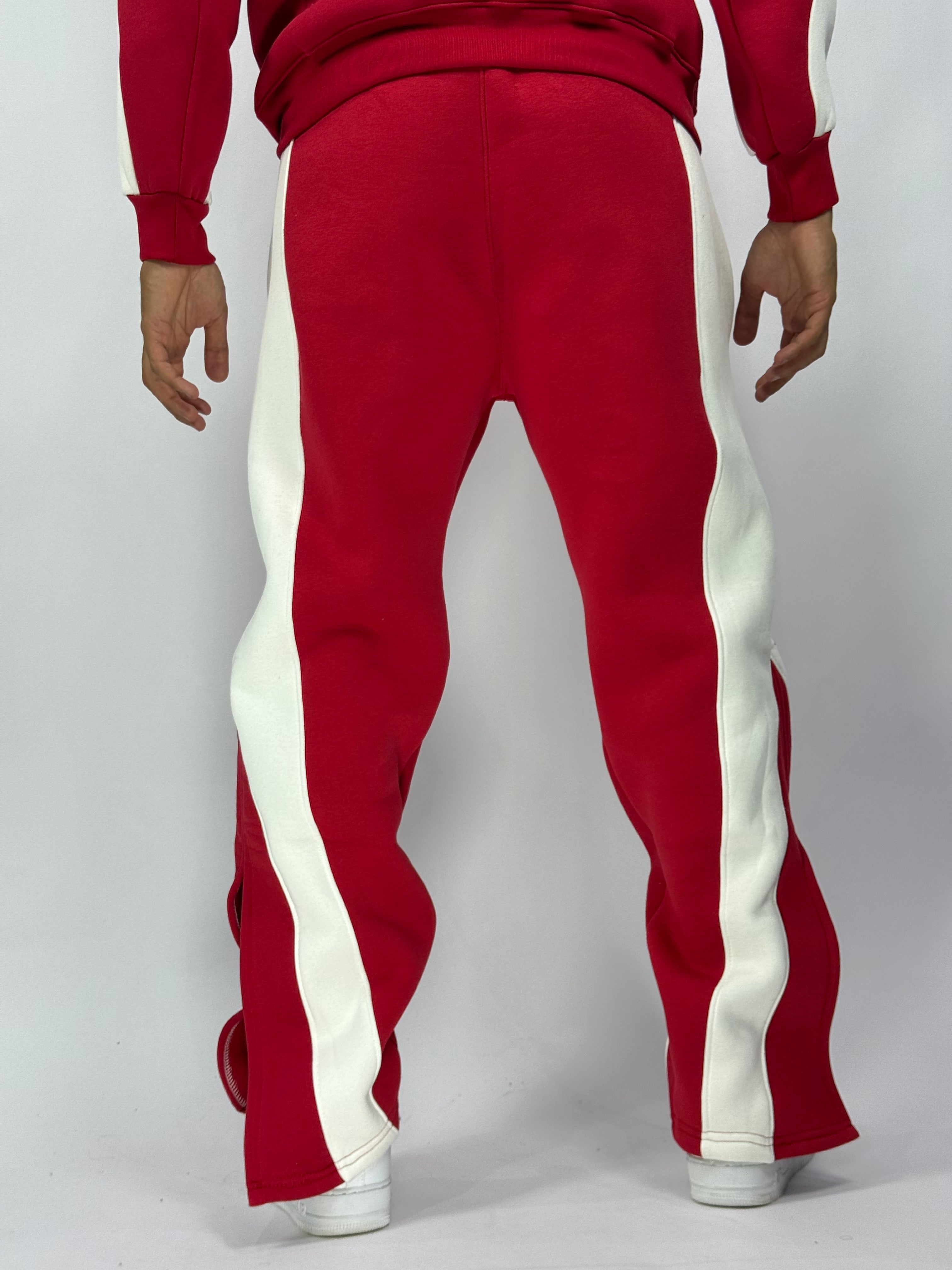 Ensemble Iconic Rouge – Luxe, Confort & Originalité (Stock limité)
