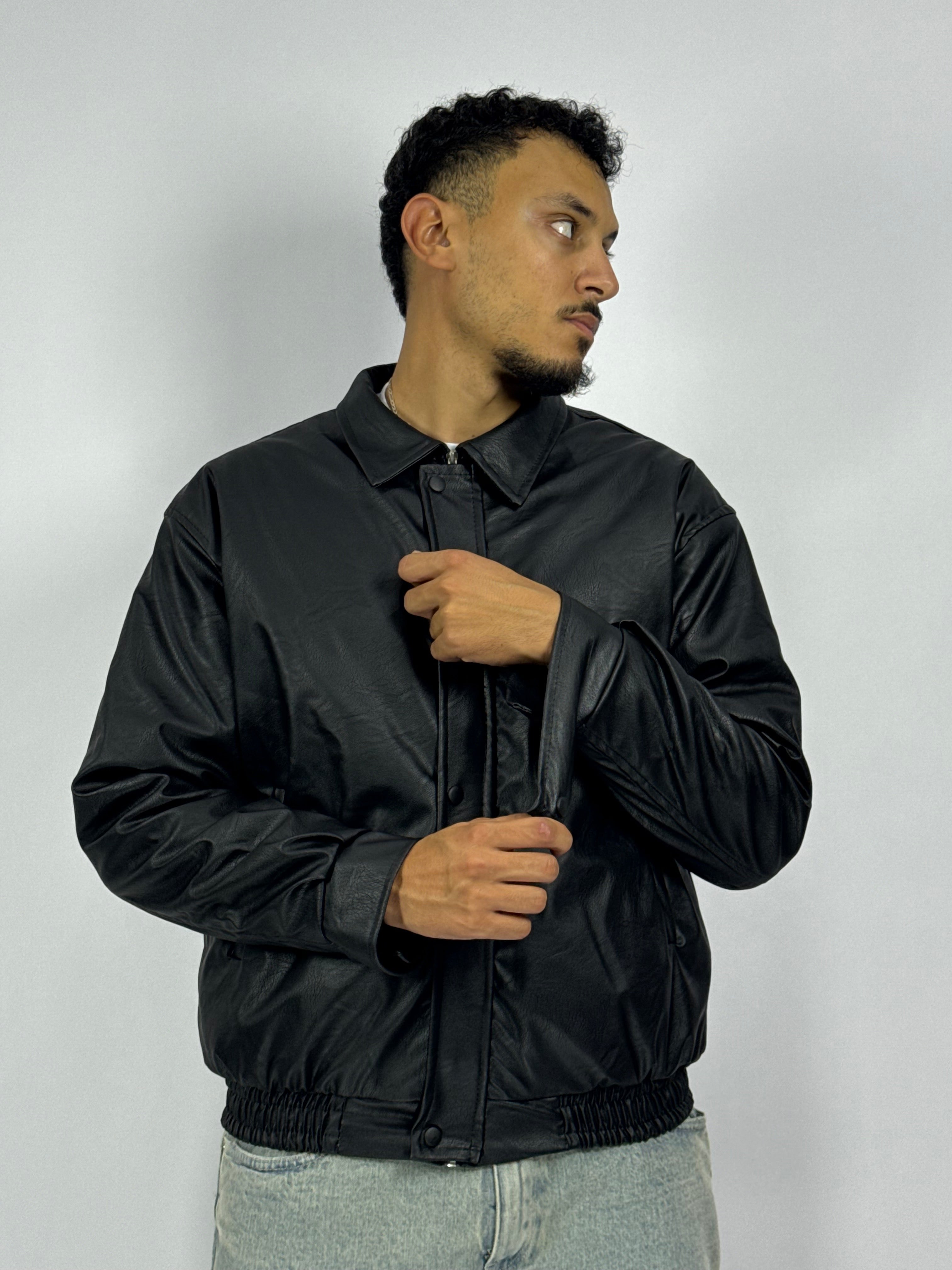 Veste Cuir Master – 1ʳᵉ Qualité & Style Intemporel