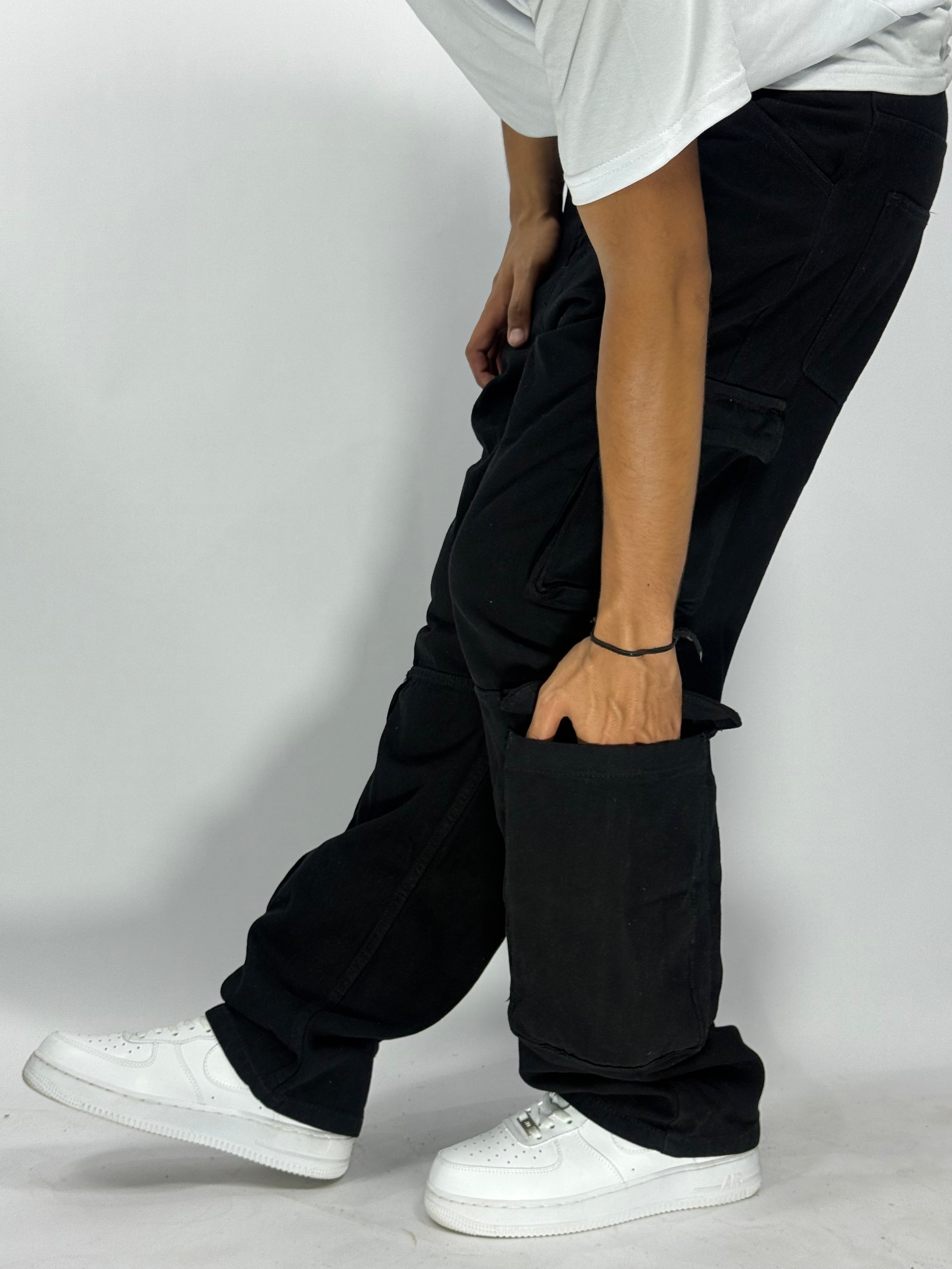 PANTALON 4 poches Noir - Style pratique