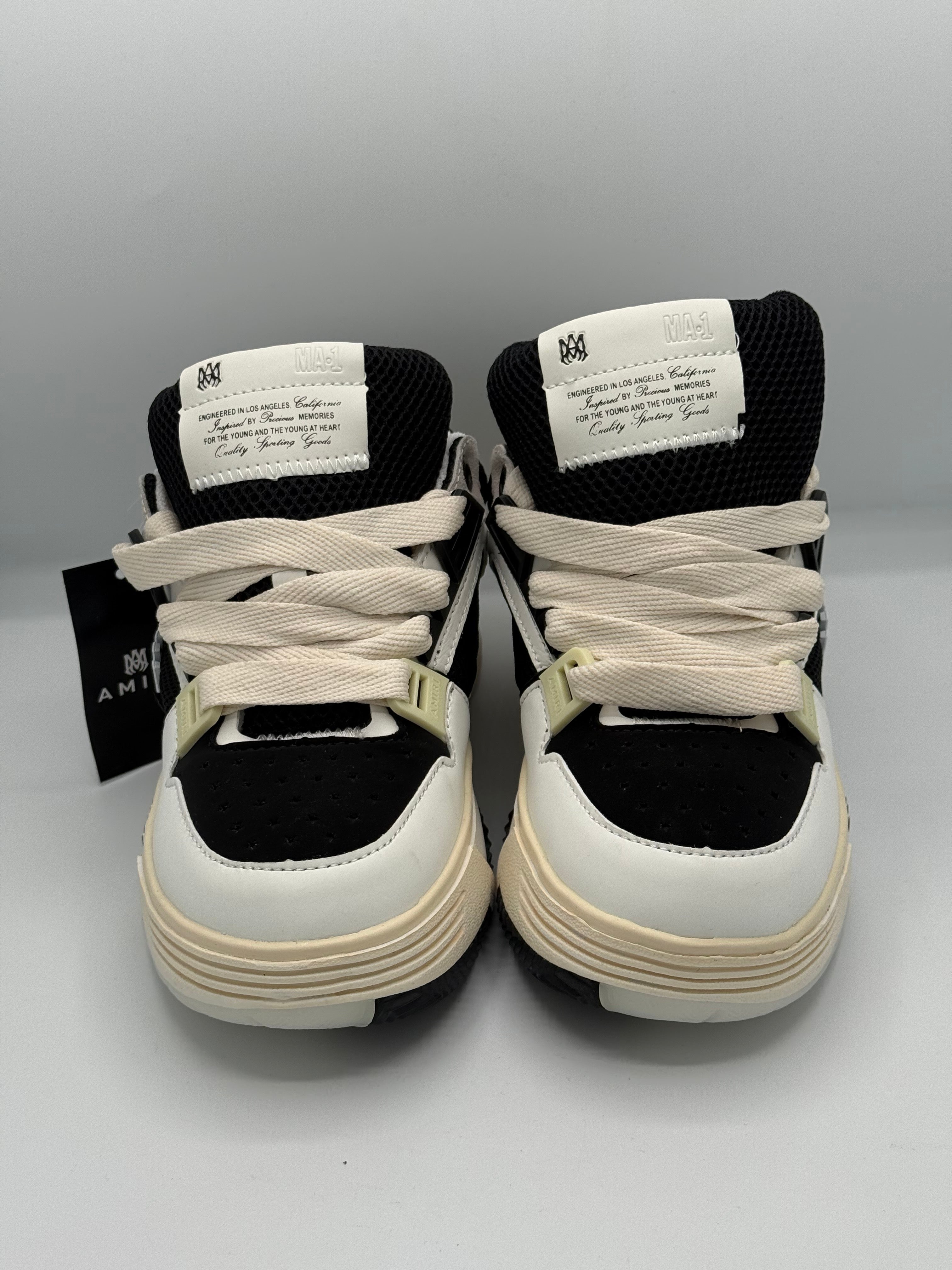 Amiri Sneakers “Black Shadow” – Puissance, Style & Finition Premium