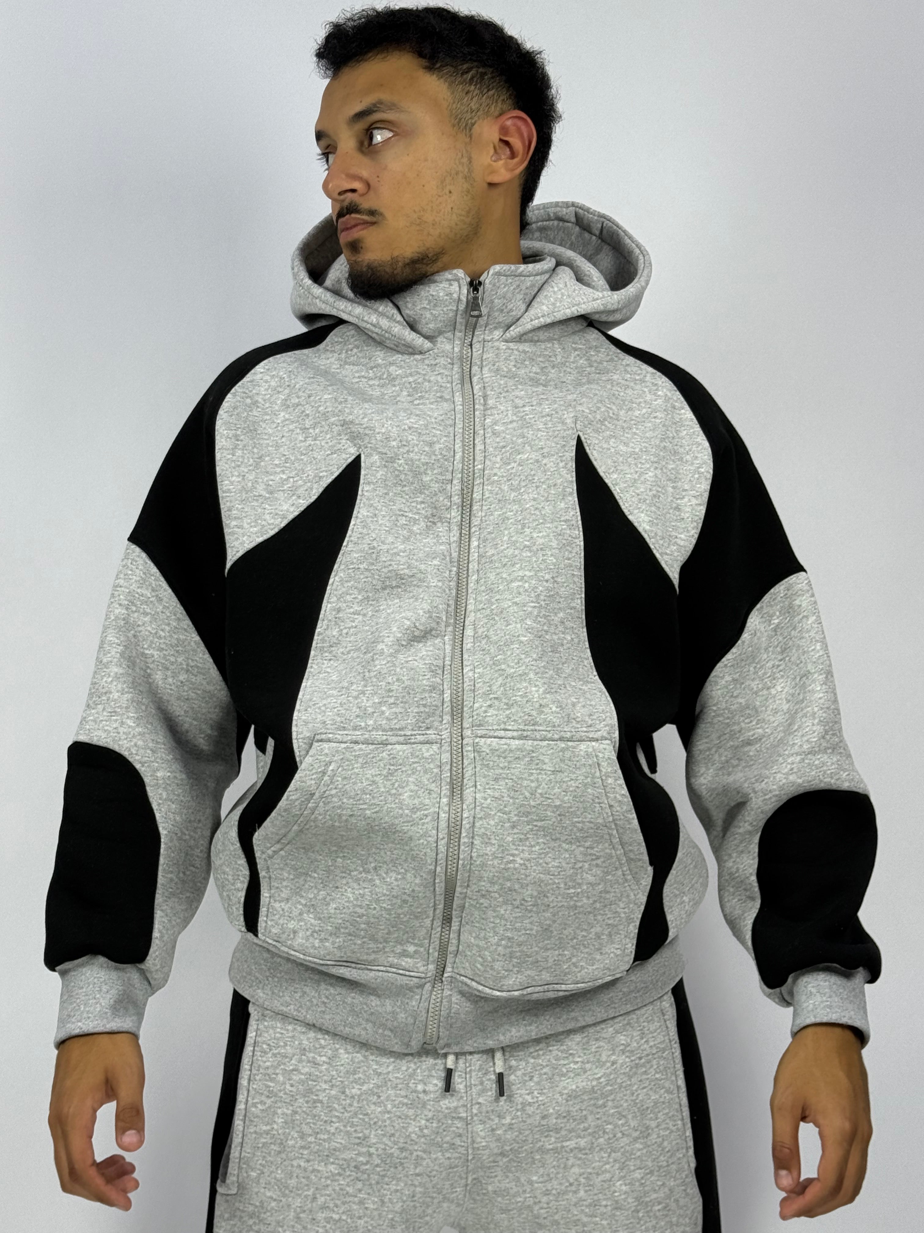 Ensemble Iconic Gris – Luxe, Confort & Originalité (Stock limité)
