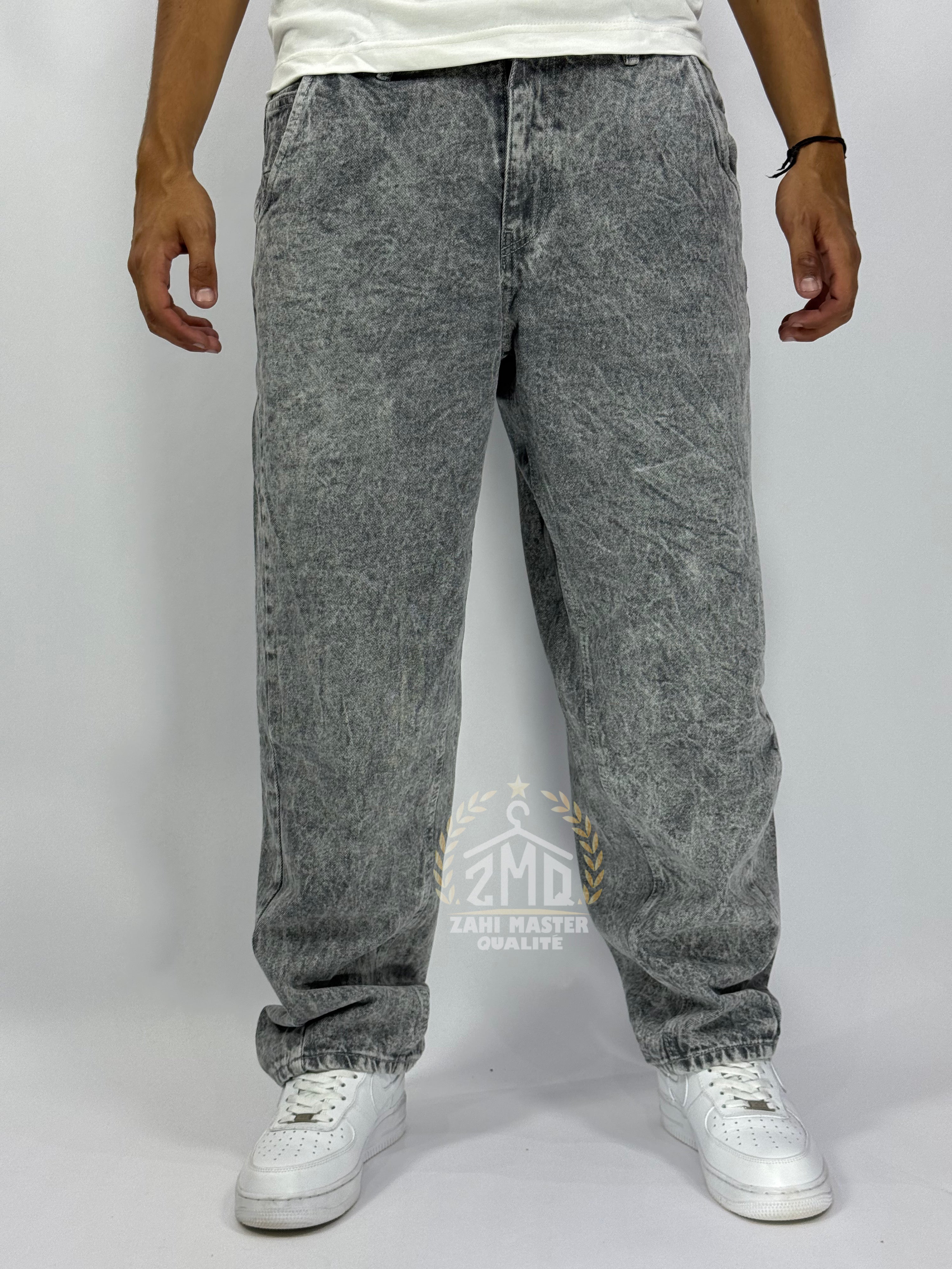Jeans Gris 1ʳᵉ Qualité – Style, Confort et Élégance