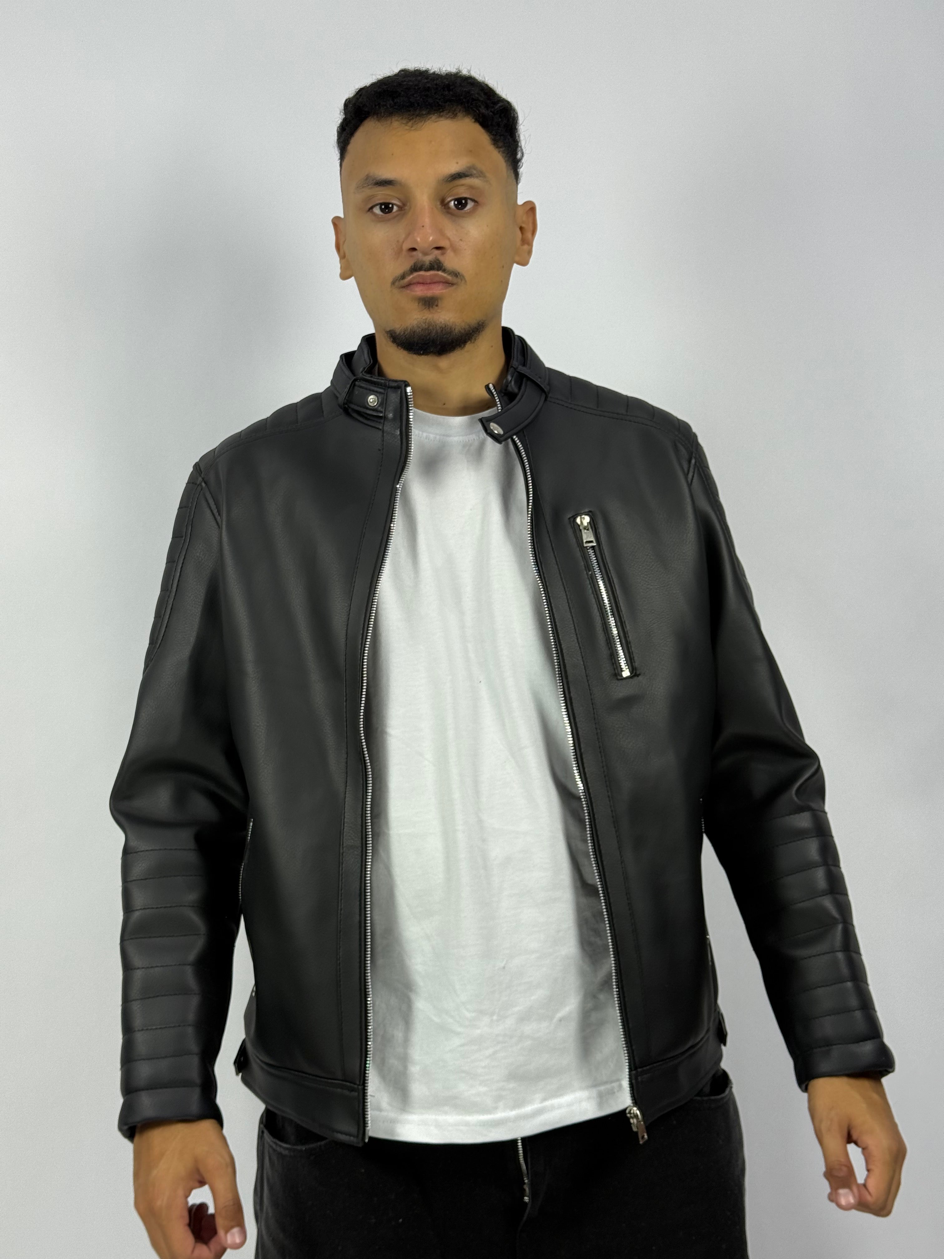 Veste en cuire PREMIUM QUALITÉ