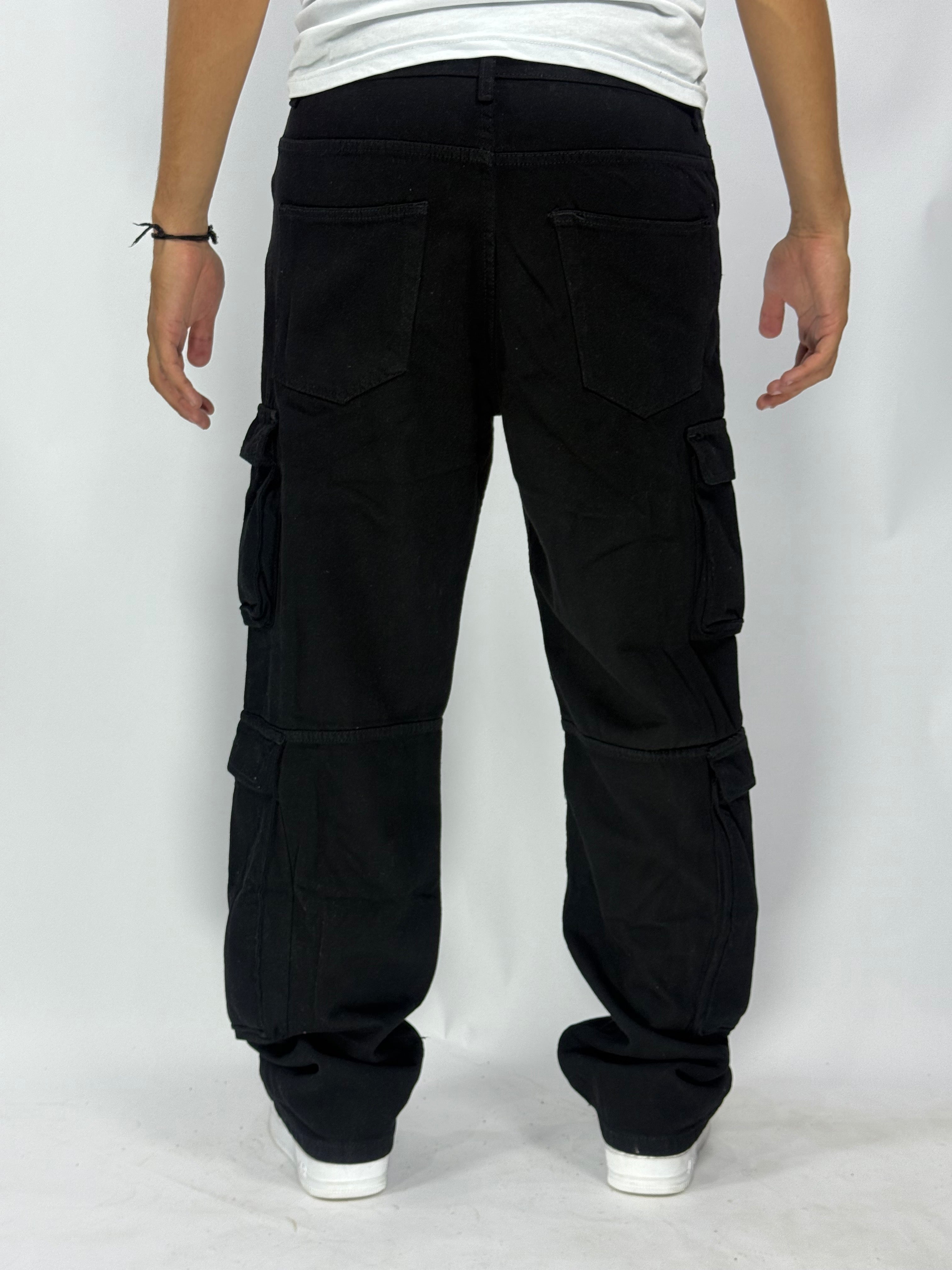 PANTALON 4 poches Noir - Style pratique