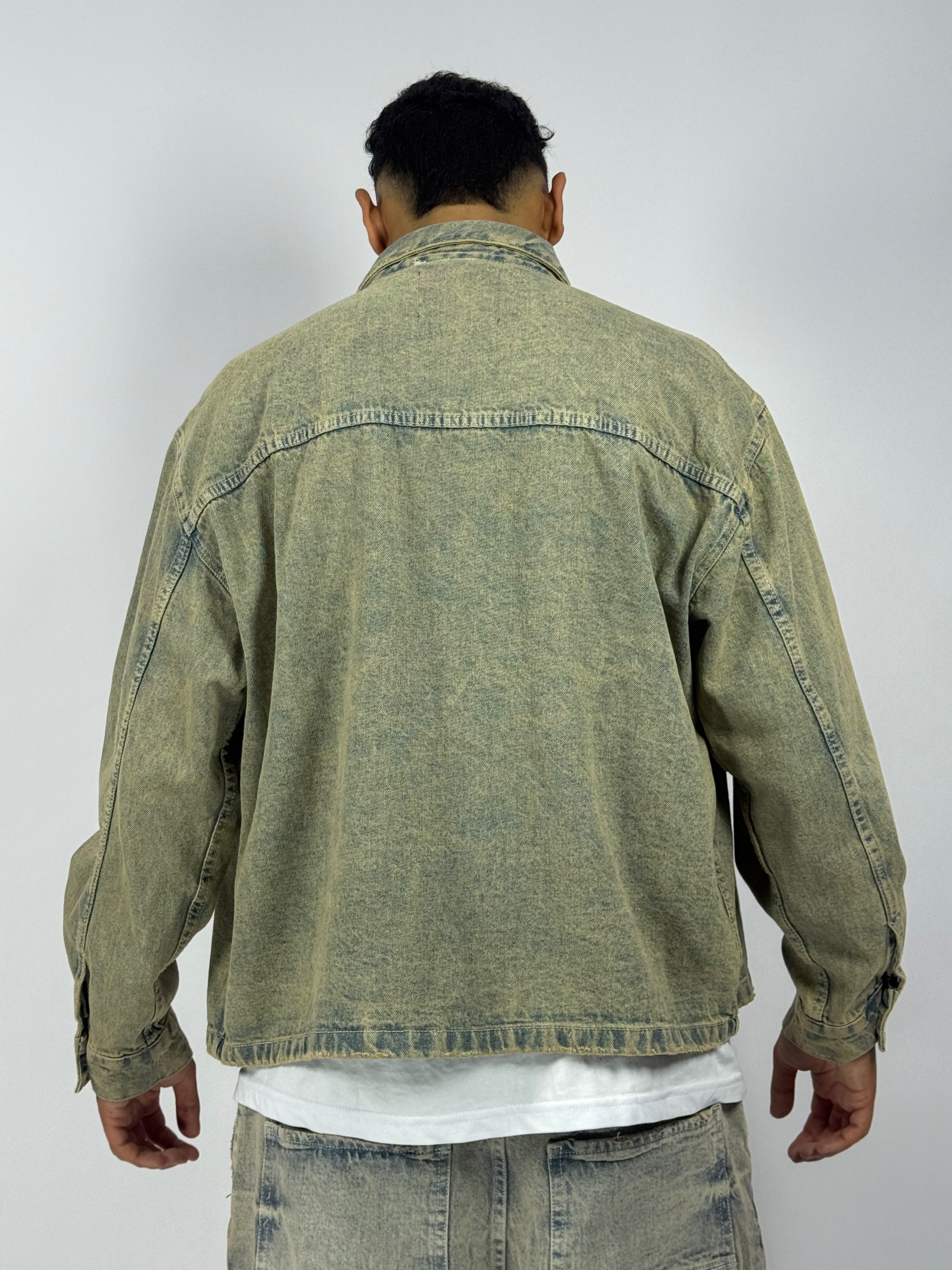 Veste Denim Vintage – Nouvelle Collection 1ʳᵉ Qualité