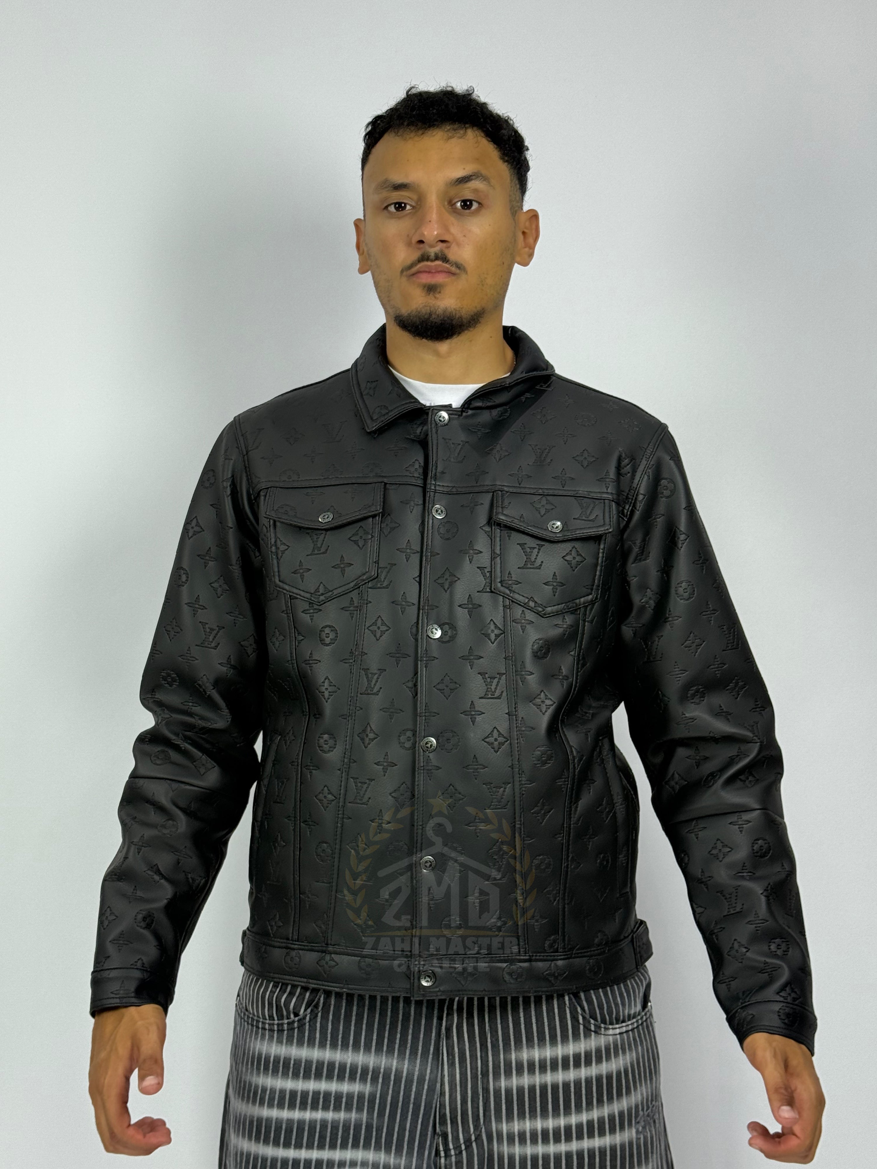 Veste cuire Louis Vuitton