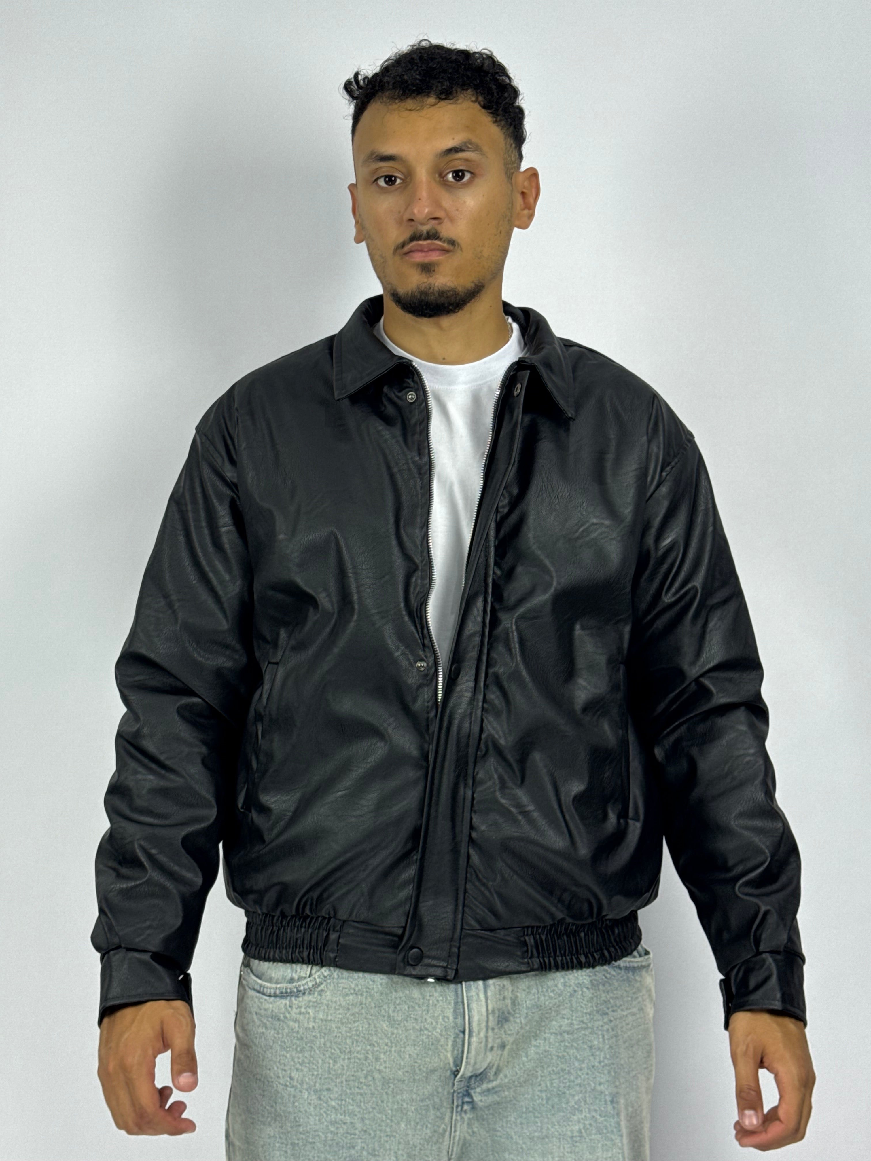 Veste Cuir Master – 1ʳᵉ Qualité & Style Intemporel