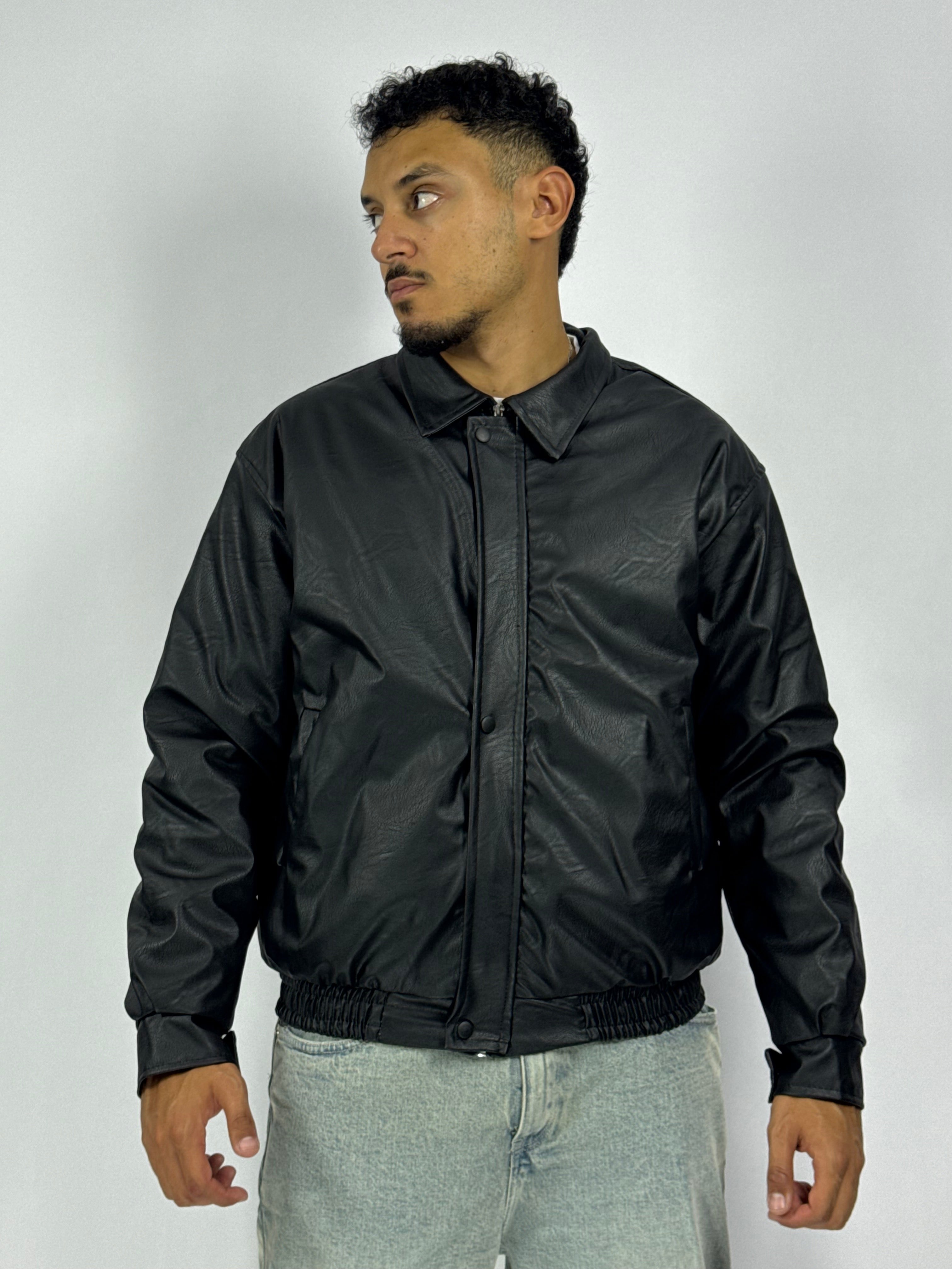 Veste Cuir Master – 1ʳᵉ Qualité & Style Intemporel