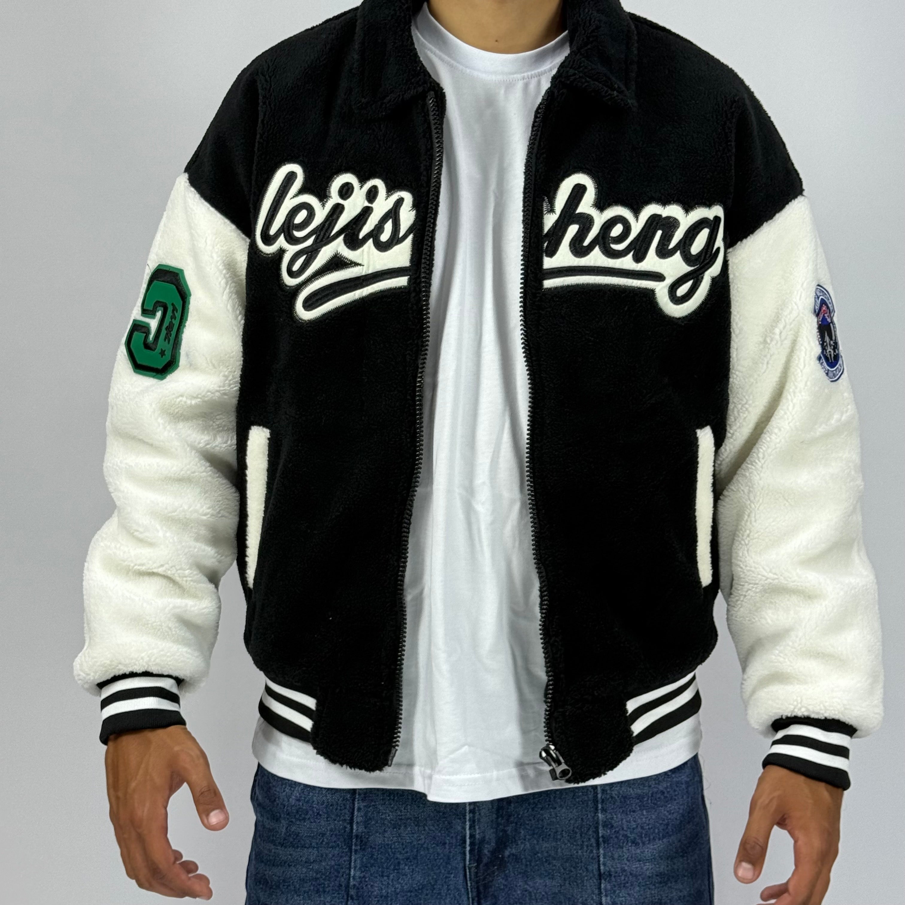 Veste Noire Lejisheng 100% Originale