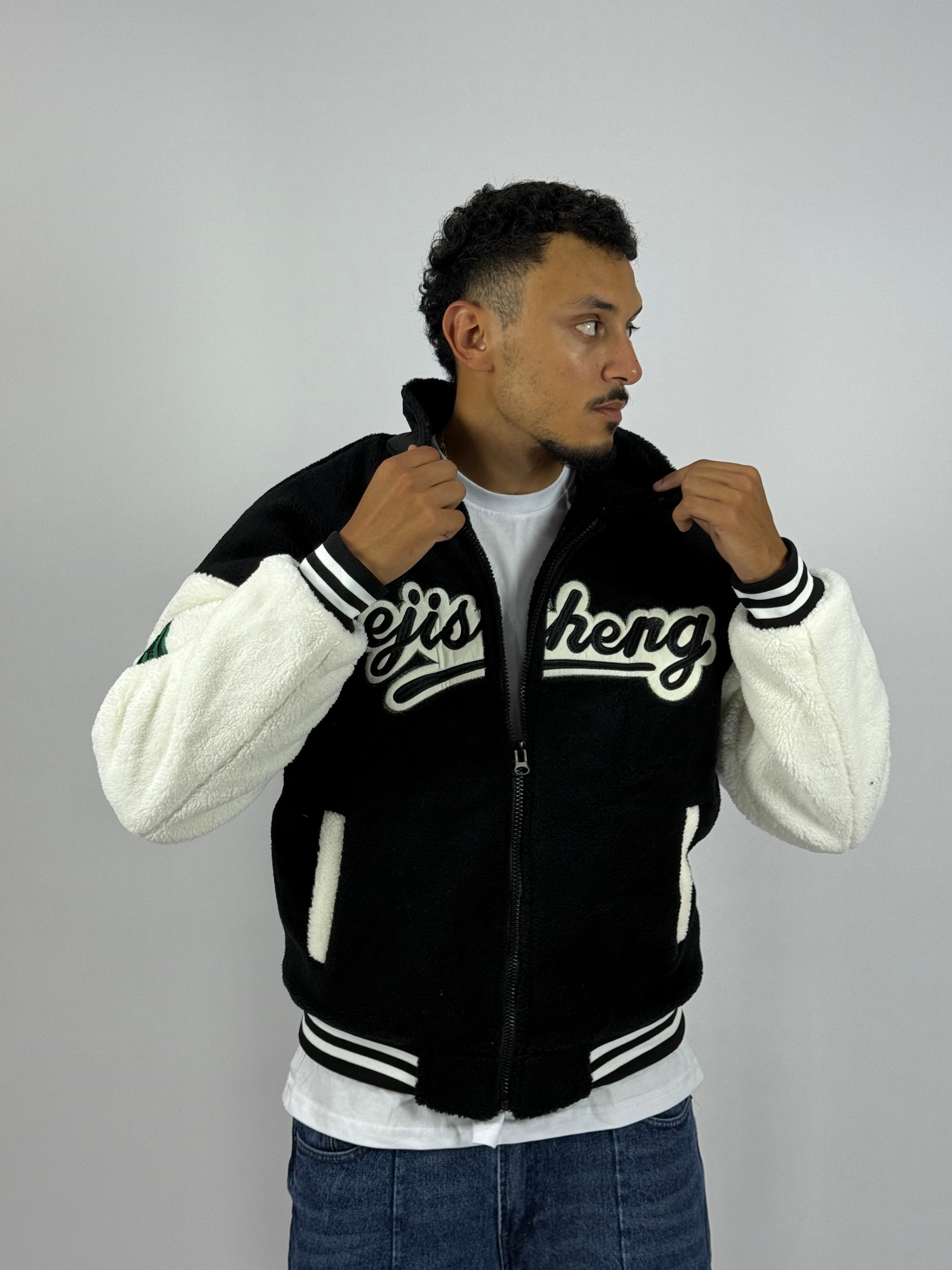 Veste Noire Lejisheng 100% Originale