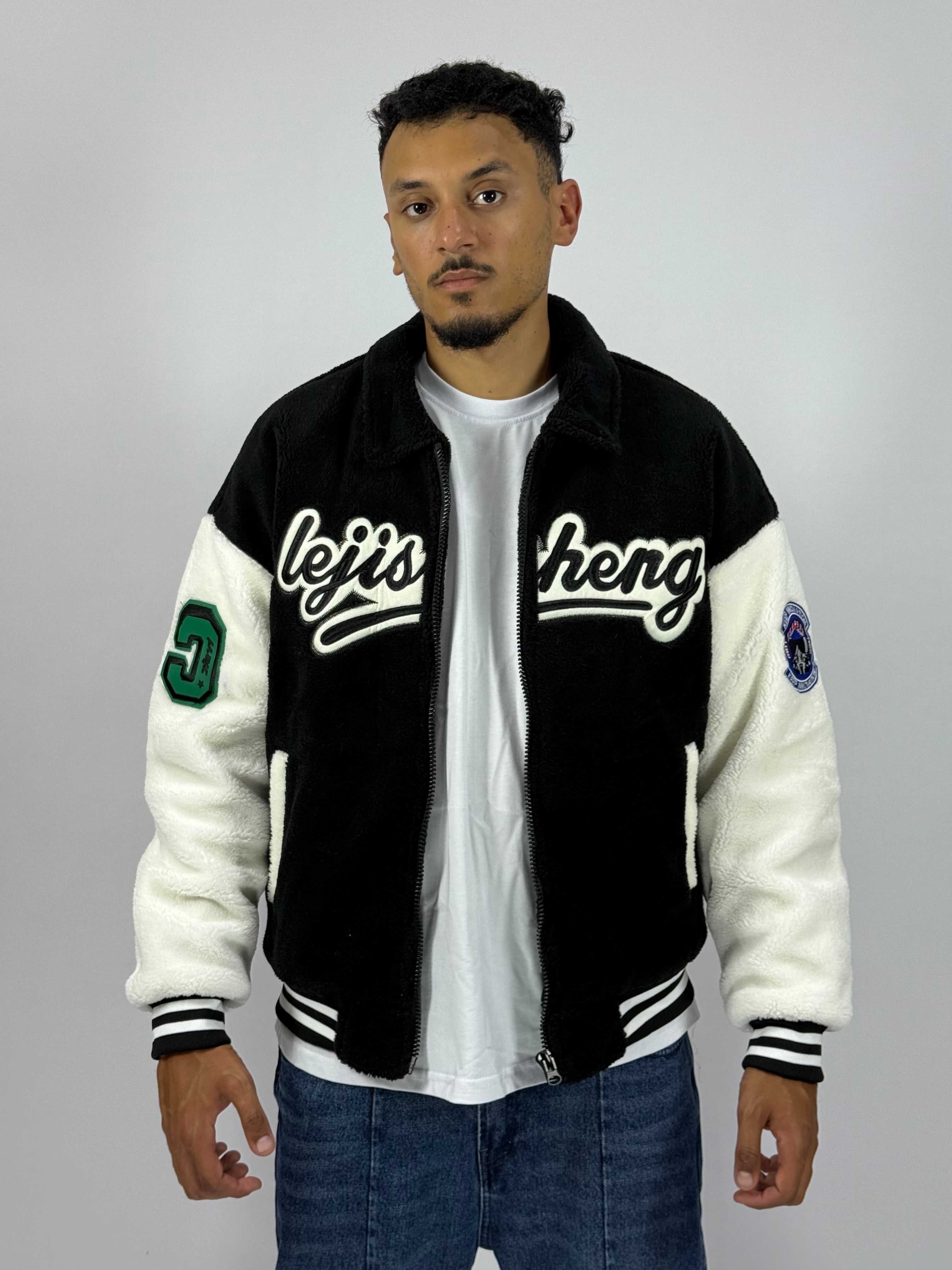 Veste Noire Lejisheng 100% Originale