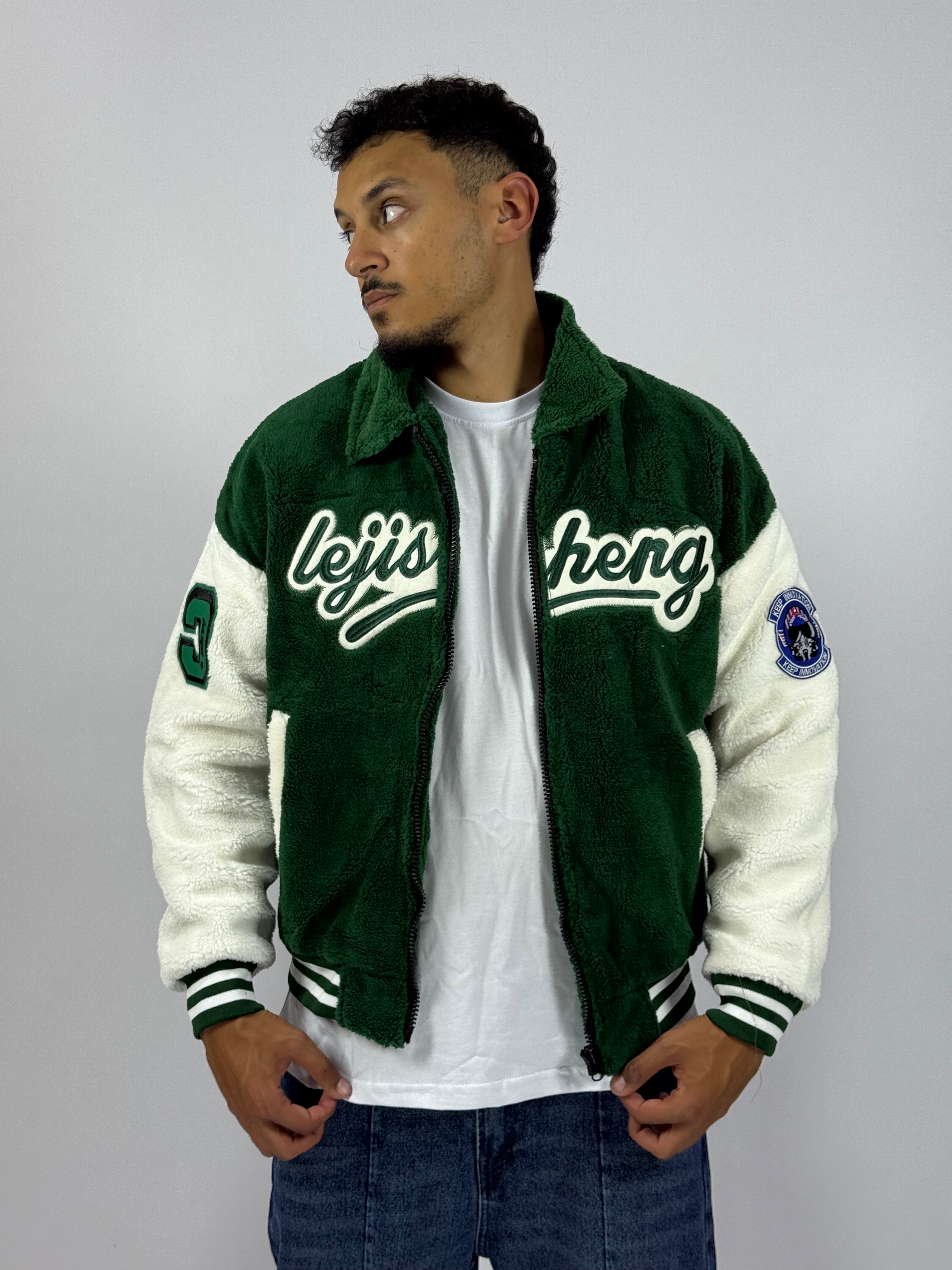 Veste Vert Lejisheng 100% Originale