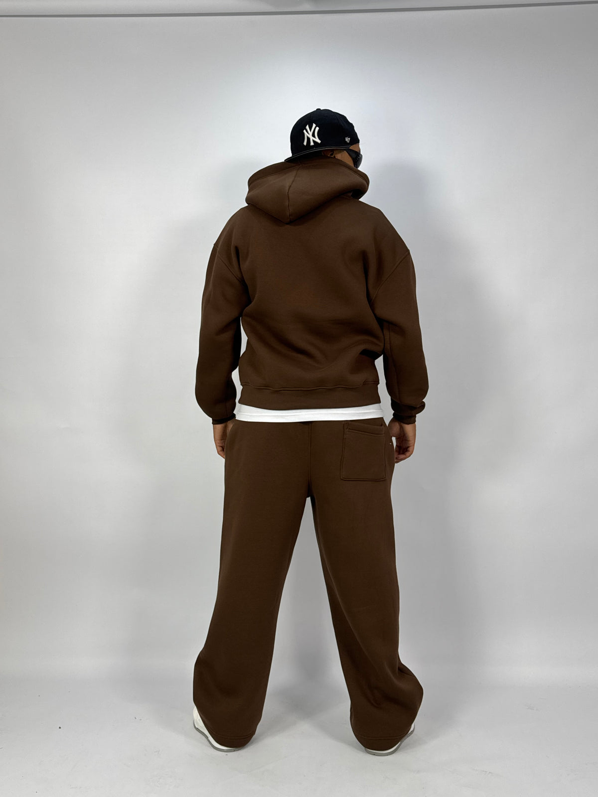 Ensemble PREMIUM Marron à Capuche 1 ère Qualité