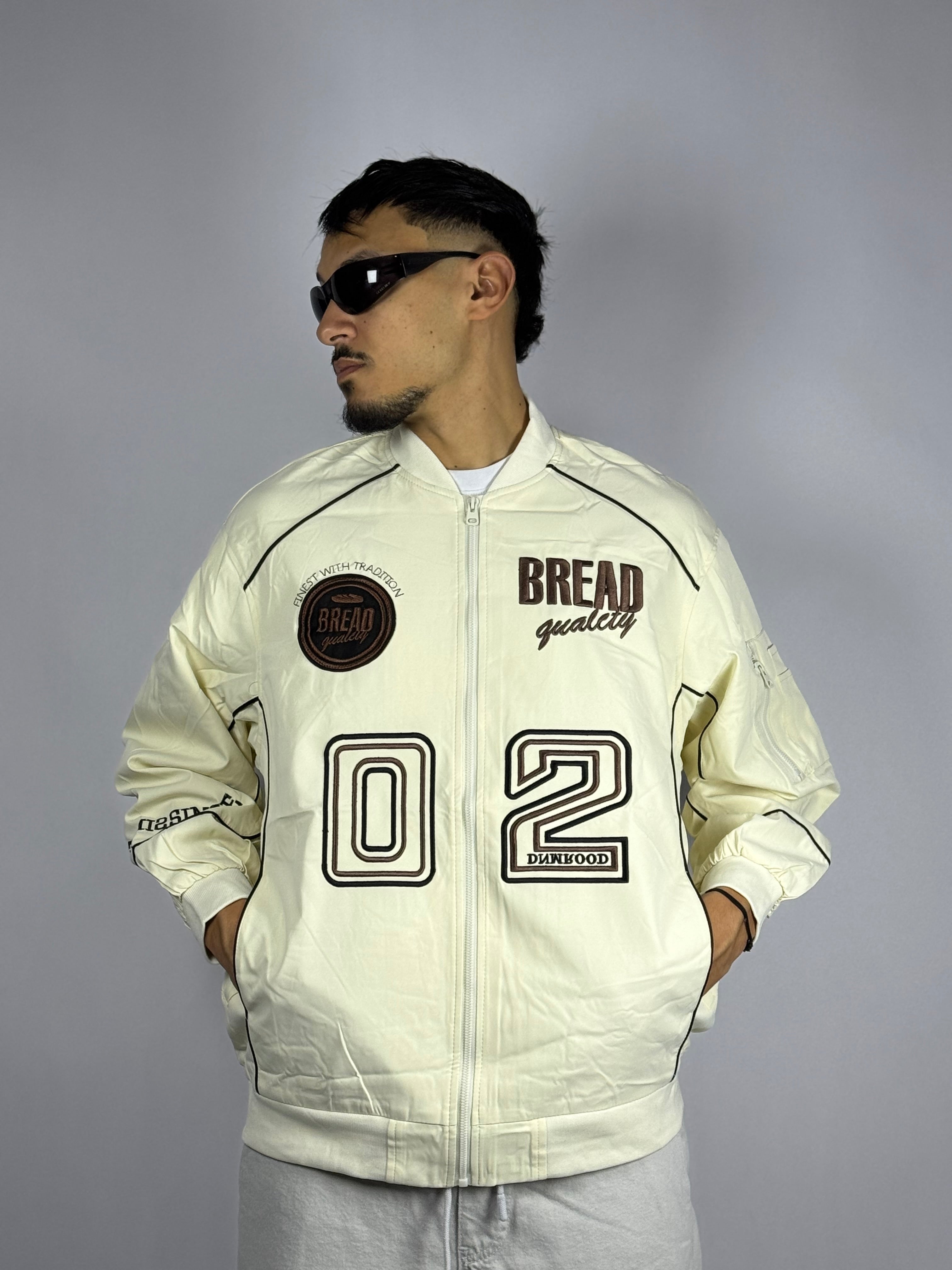 Veste Bomber Blanc BREAD – Style Street