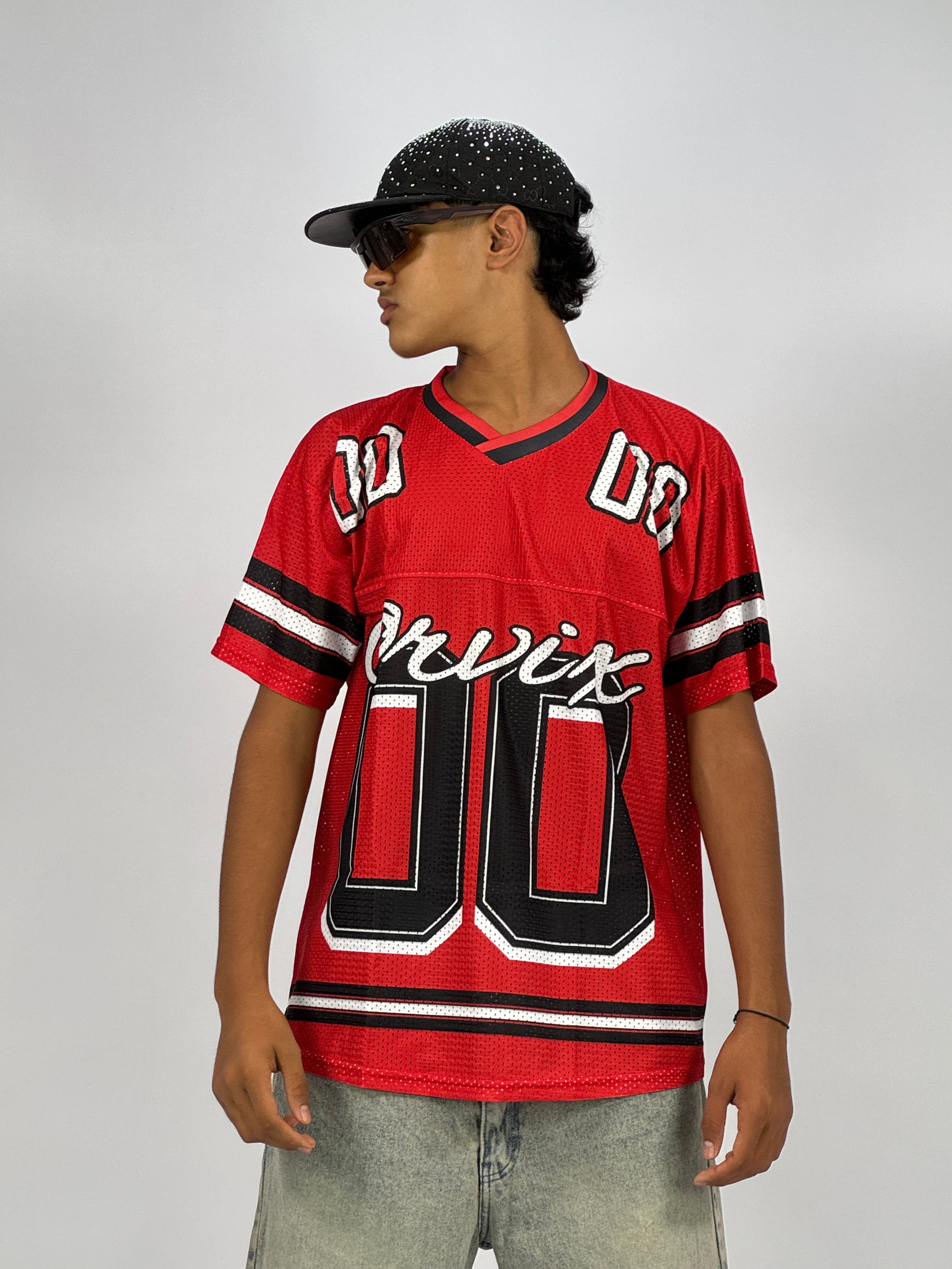 Jersey Orvix 00 Rouge - PREMIUM QUALITÉ