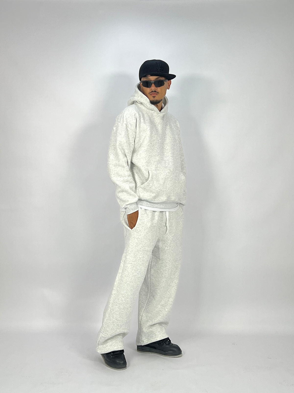 Ensemble PREMIUM Blanc à Capuche 1 ère Qualité