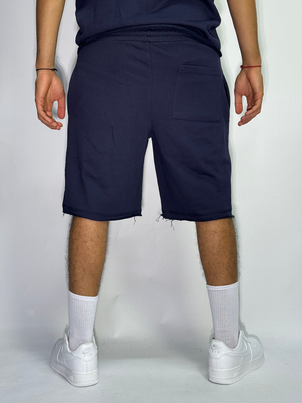 Ensemble Été Bleu Foncé 1ère Qualité – Sans Manches + Short Confort