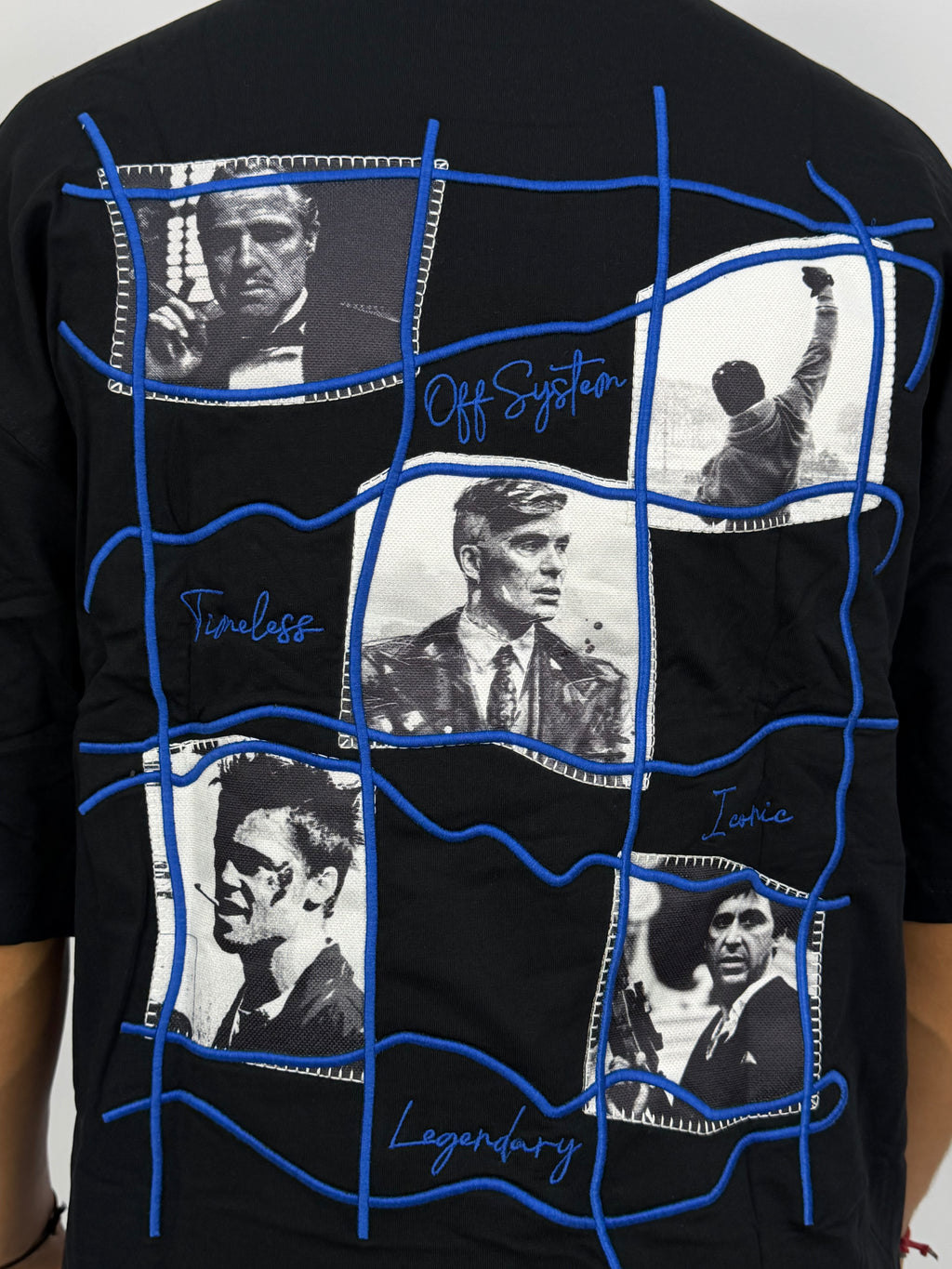 T-shirt ORIGINAL Oversize Noir – Icons Grid “Legendary” Edition