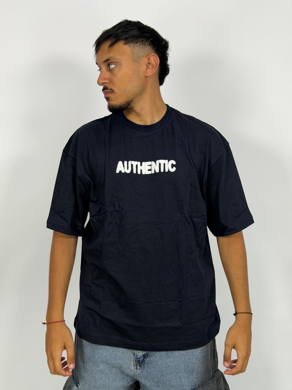 T-shirt ORIGINAL Oversize Noir – Authentic Statement