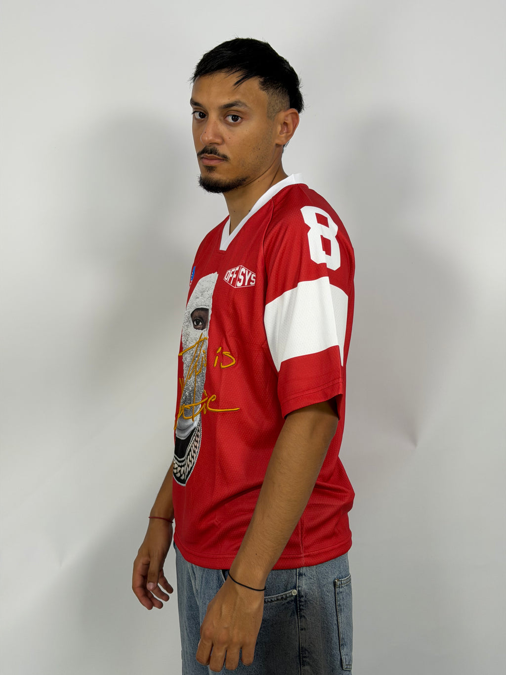 Jersey ORIGINAL Oversize Rouge – OFF SYS Edition