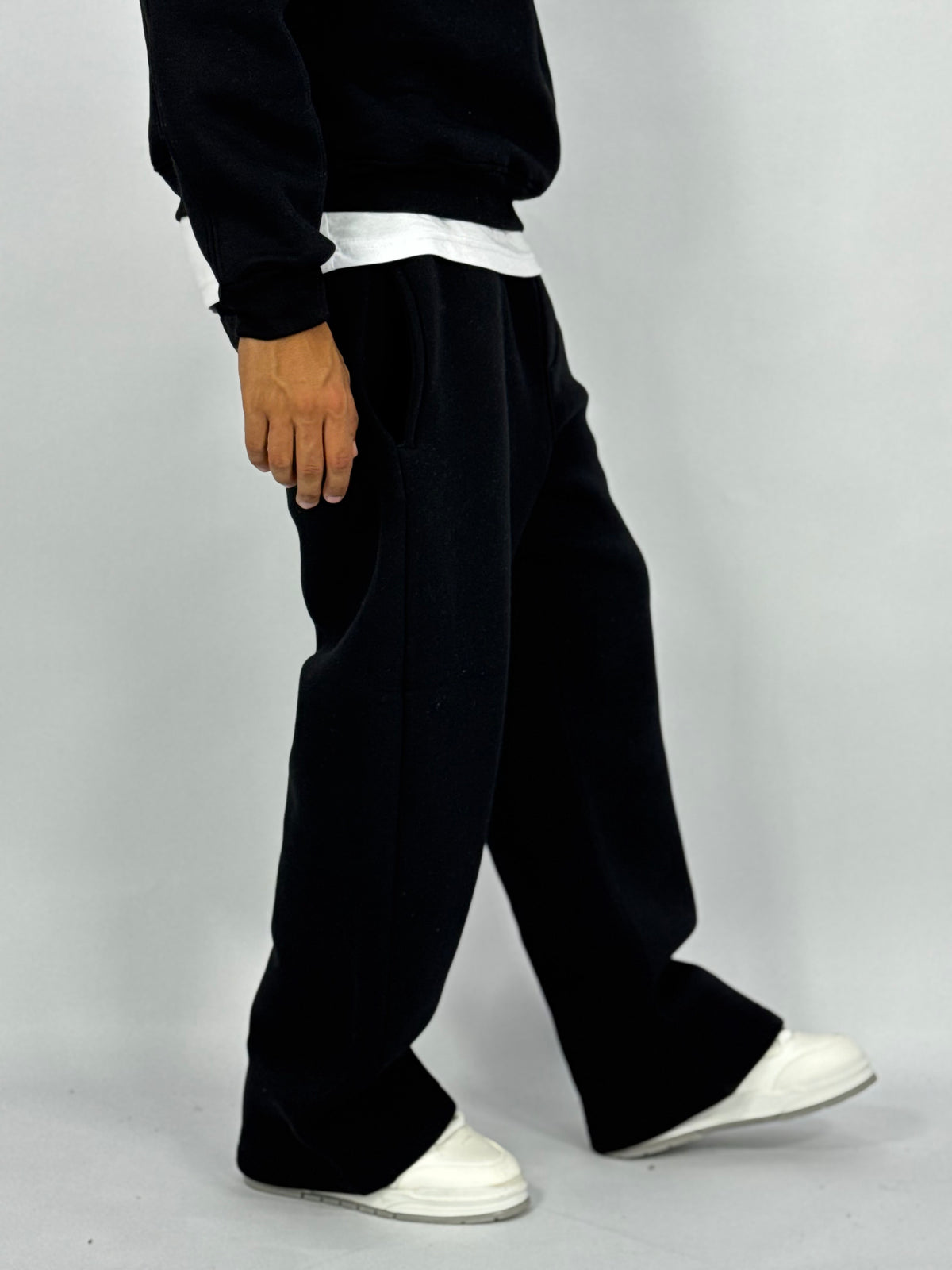 Ensemble Streetwear Oversize Noir – Sweat & Pantalon