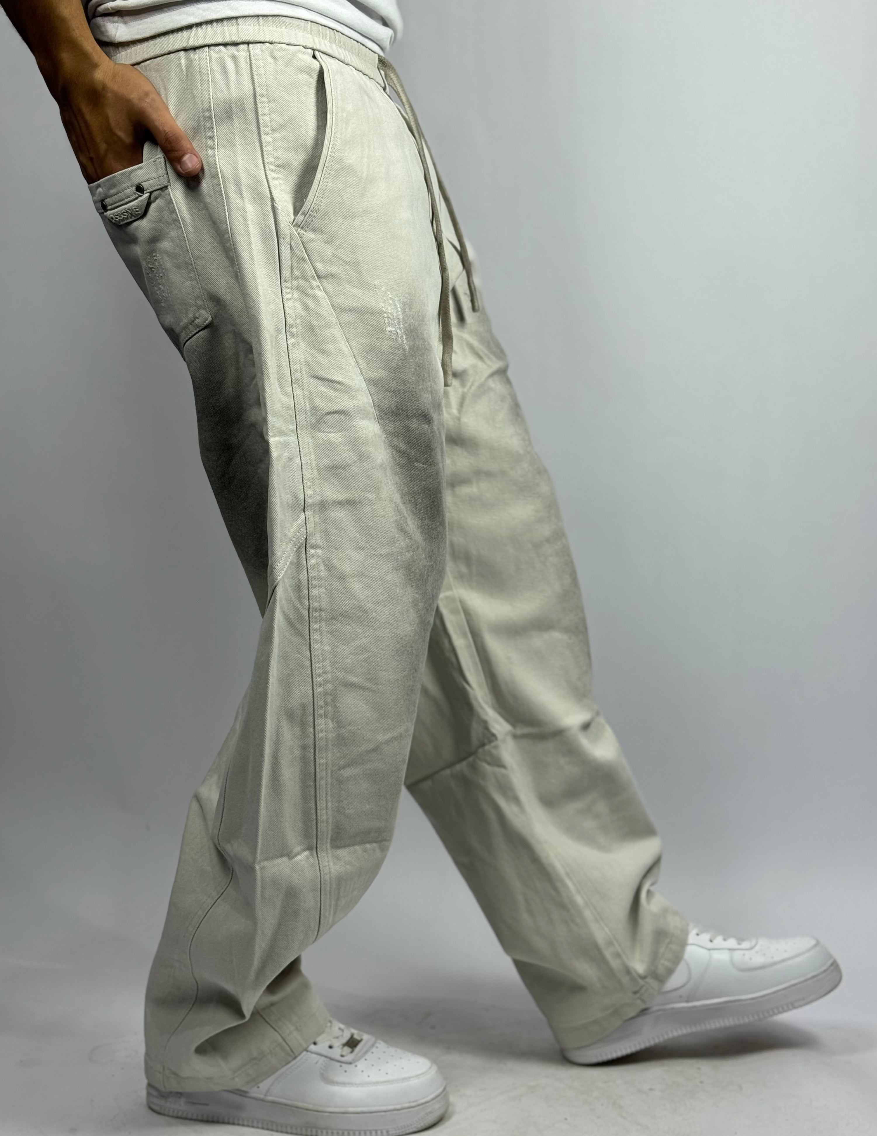 Pantalon Jogger Loose Beige – Confort Urbain Premium