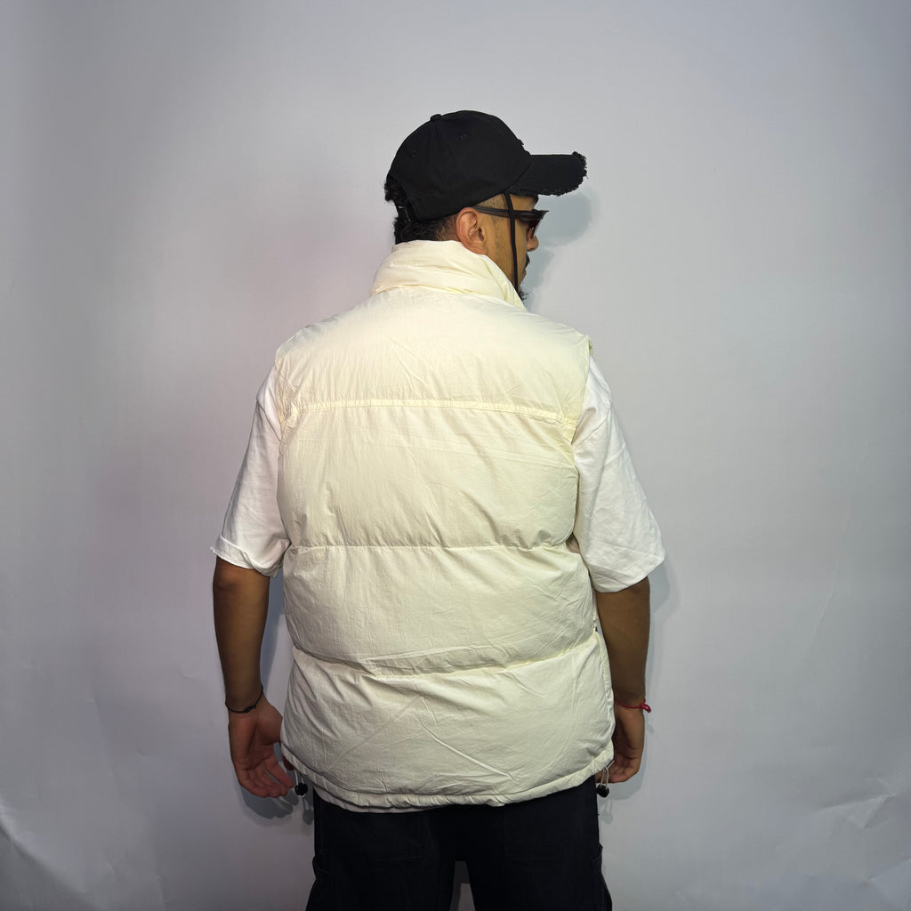 Doudoune Blanc Oversize Gris – Style Streetwear