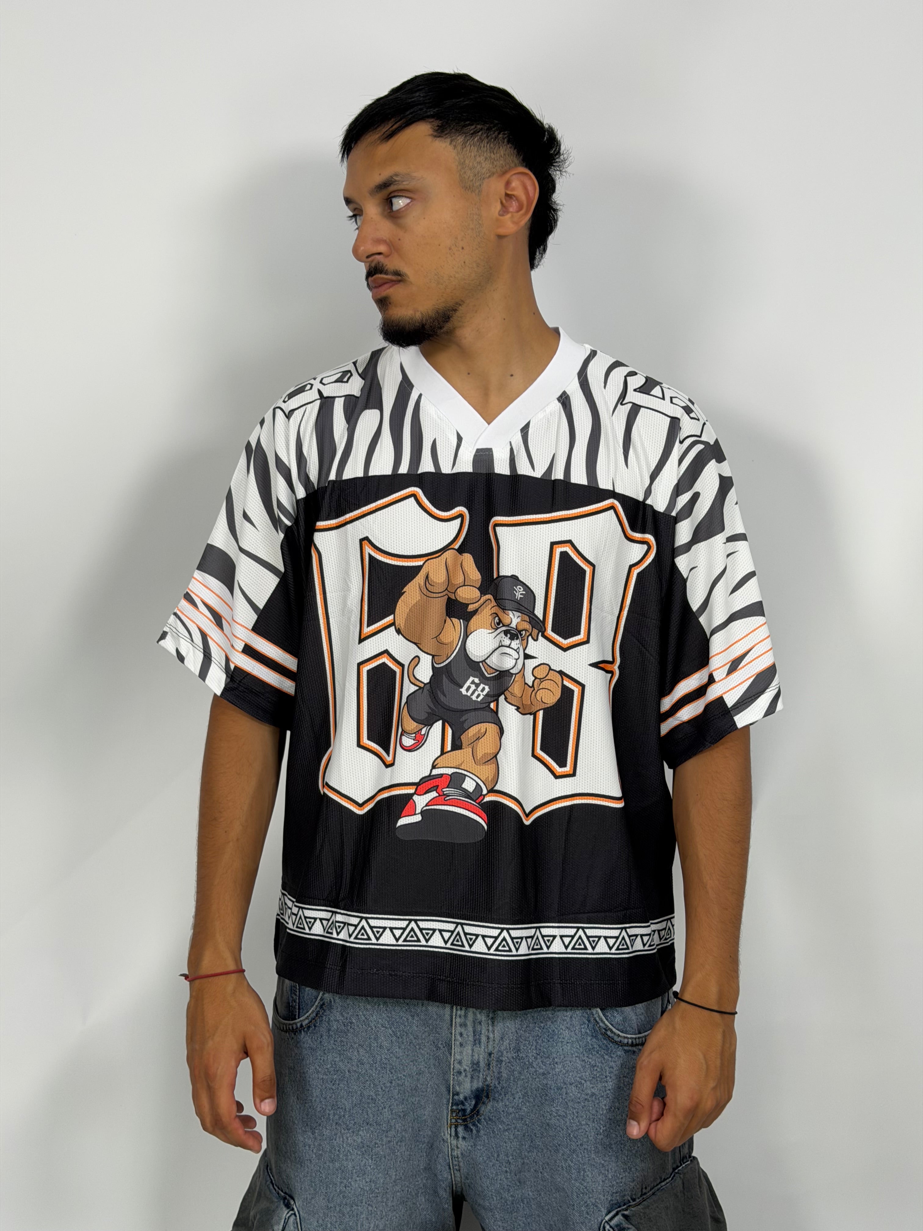 Jersey ORIGINAL Oversize Street Noir – Bulldog 68 Edition