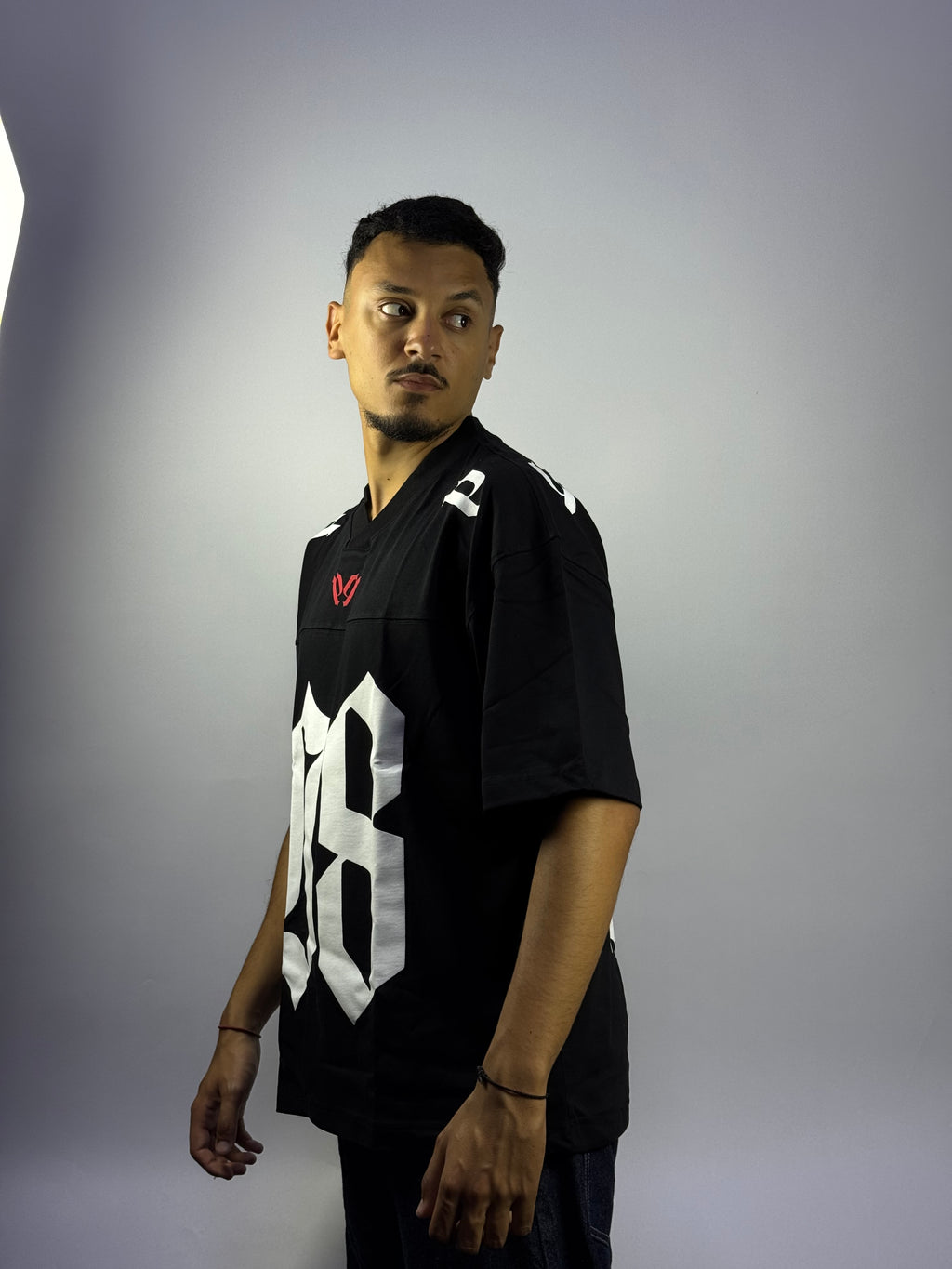Jersey Streetwear 08 Oversize Noir  - ORIGINAL
