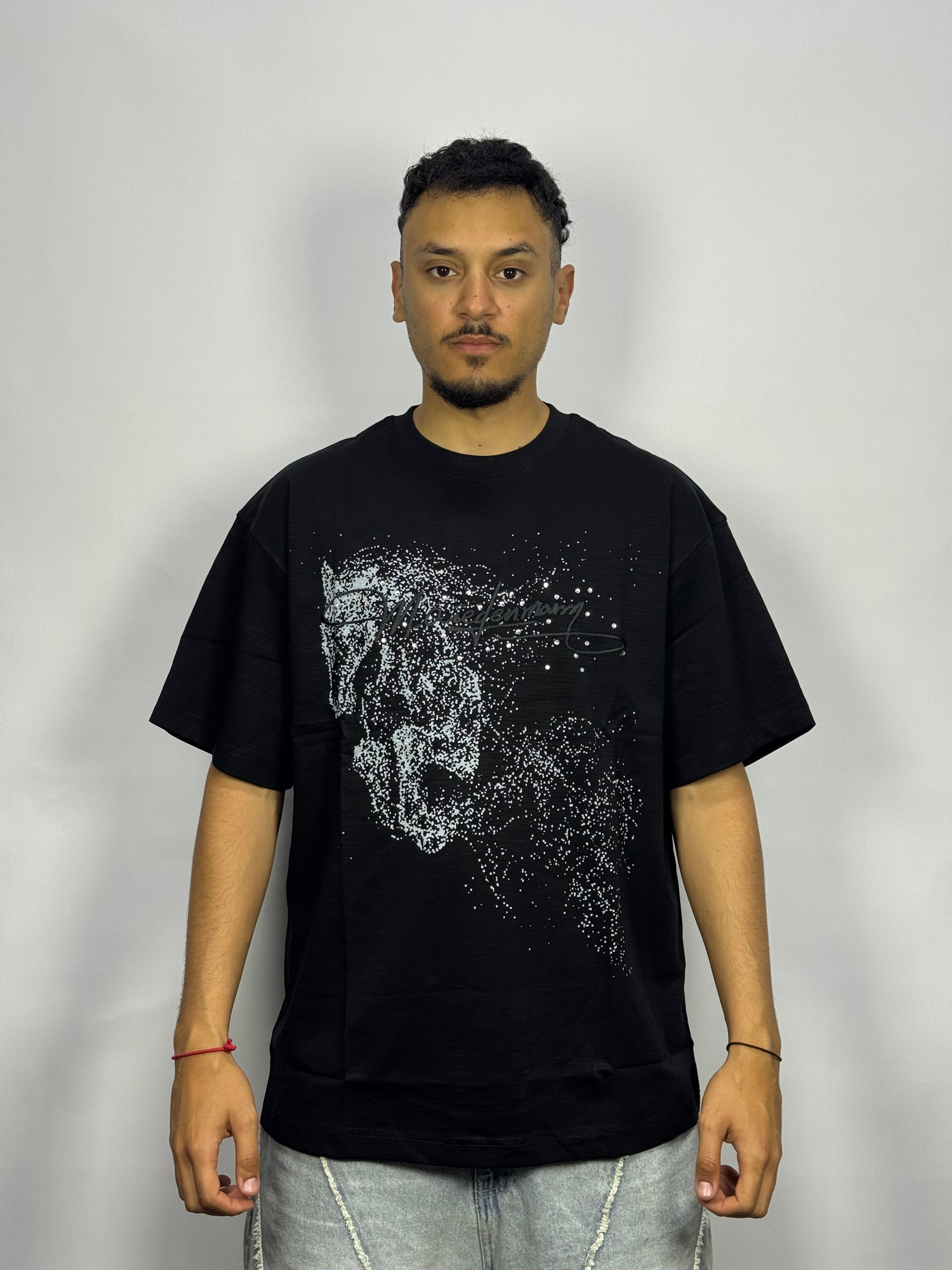 T-shirt Noir Attitude Street