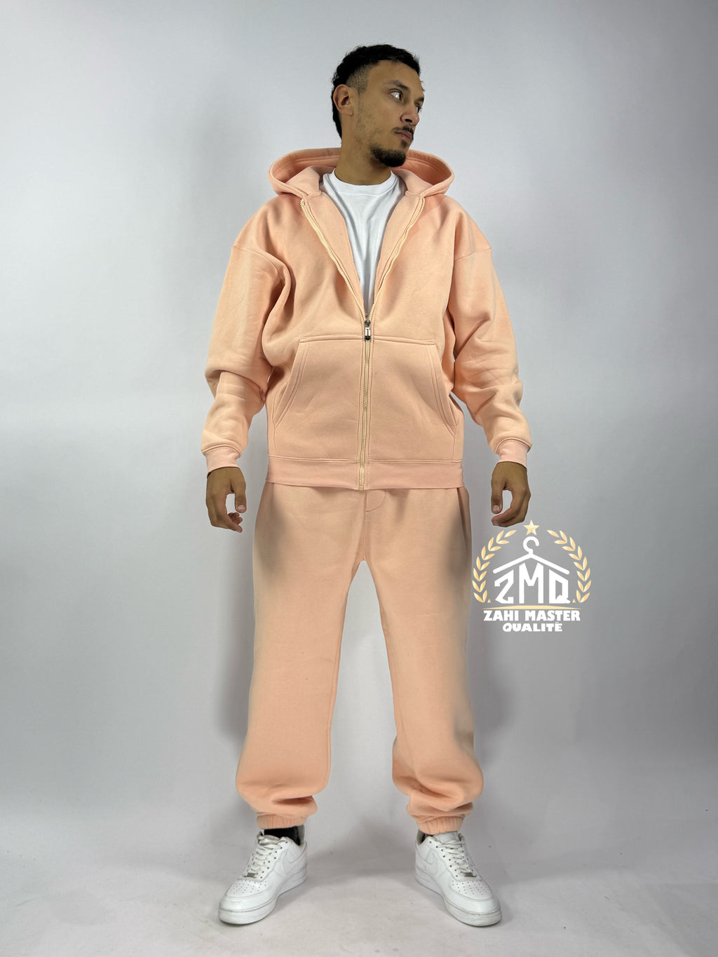 Ensemble 1ʳᵉ Qualité - le style et le confort – Couleur Saumon