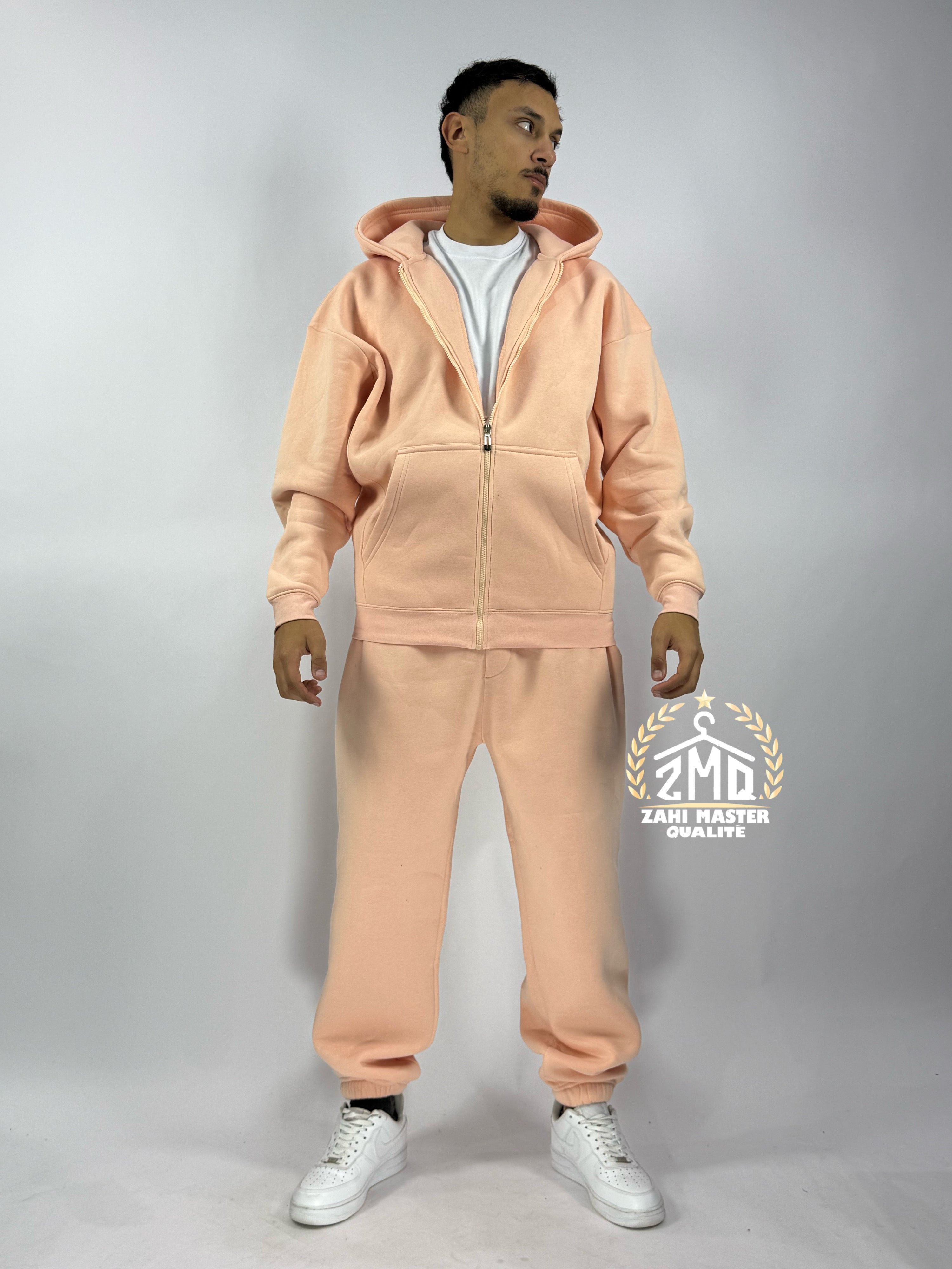 Ensemble 1ʳᵉ Qualité - le style et le confort – Couleur Saumon