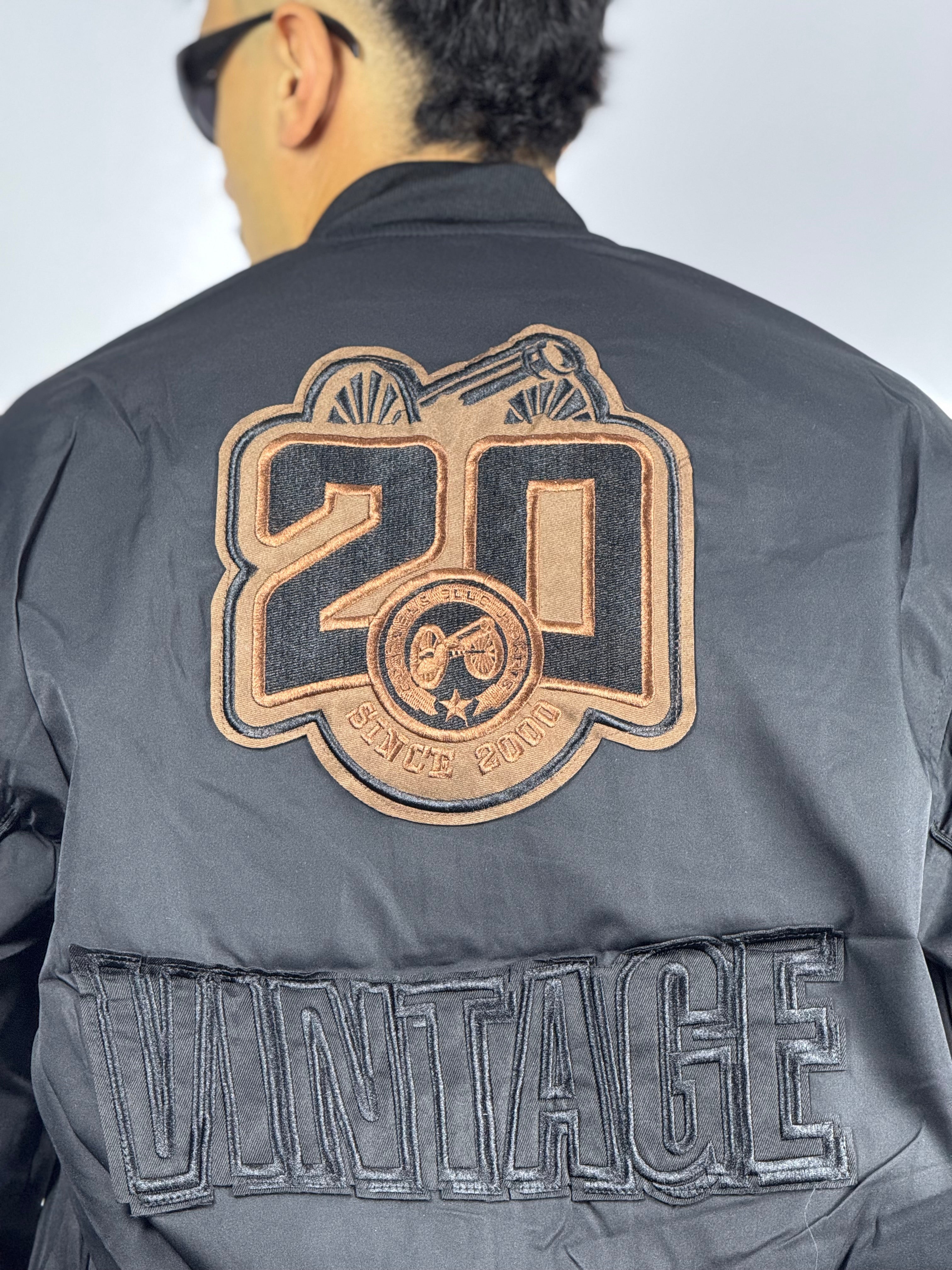 Veste Bomber Noire BREAD – Style Street