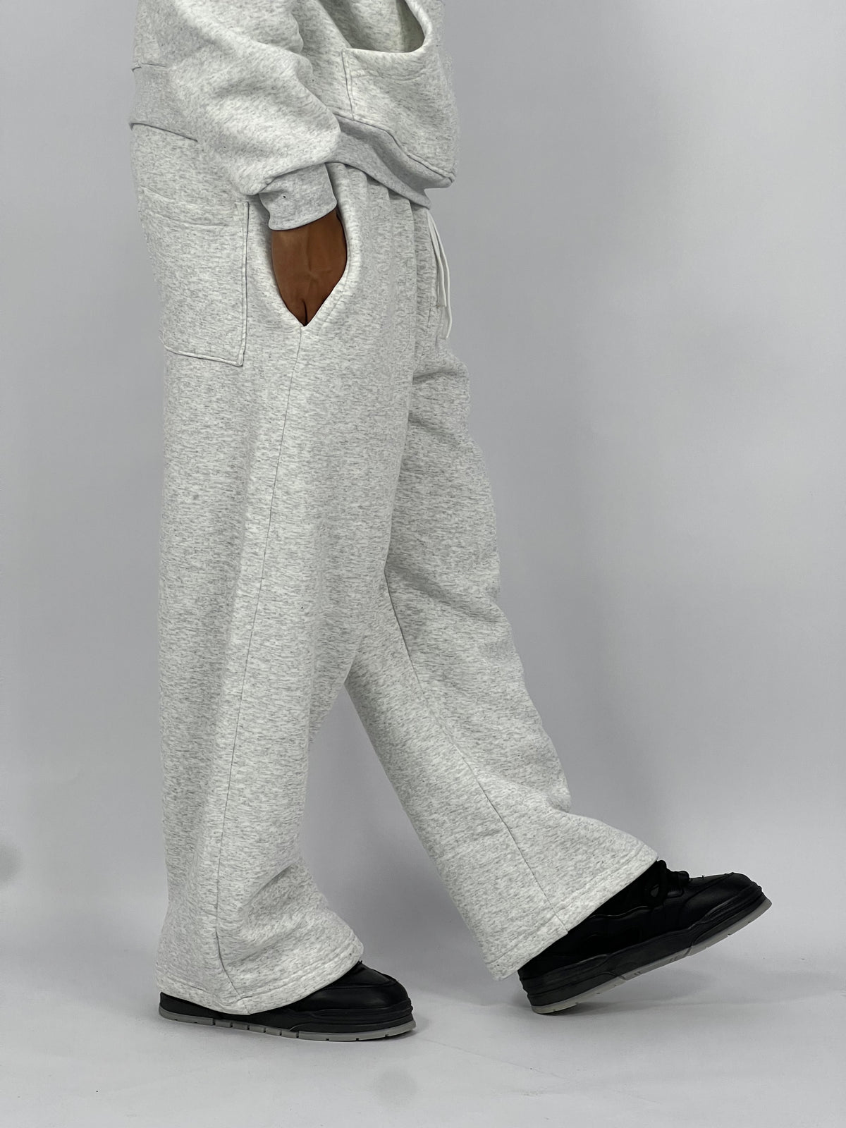 Ensemble PREMIUM Blanc à Capuche 1 ère Qualité