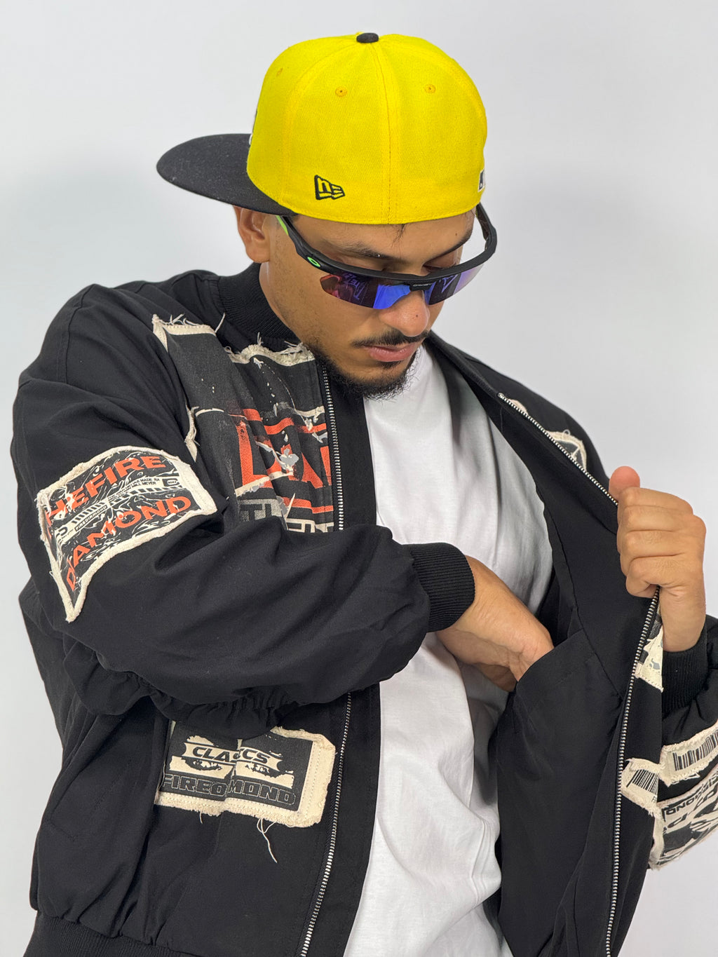 Veste Label Bomber – Streetwear PREMIUM