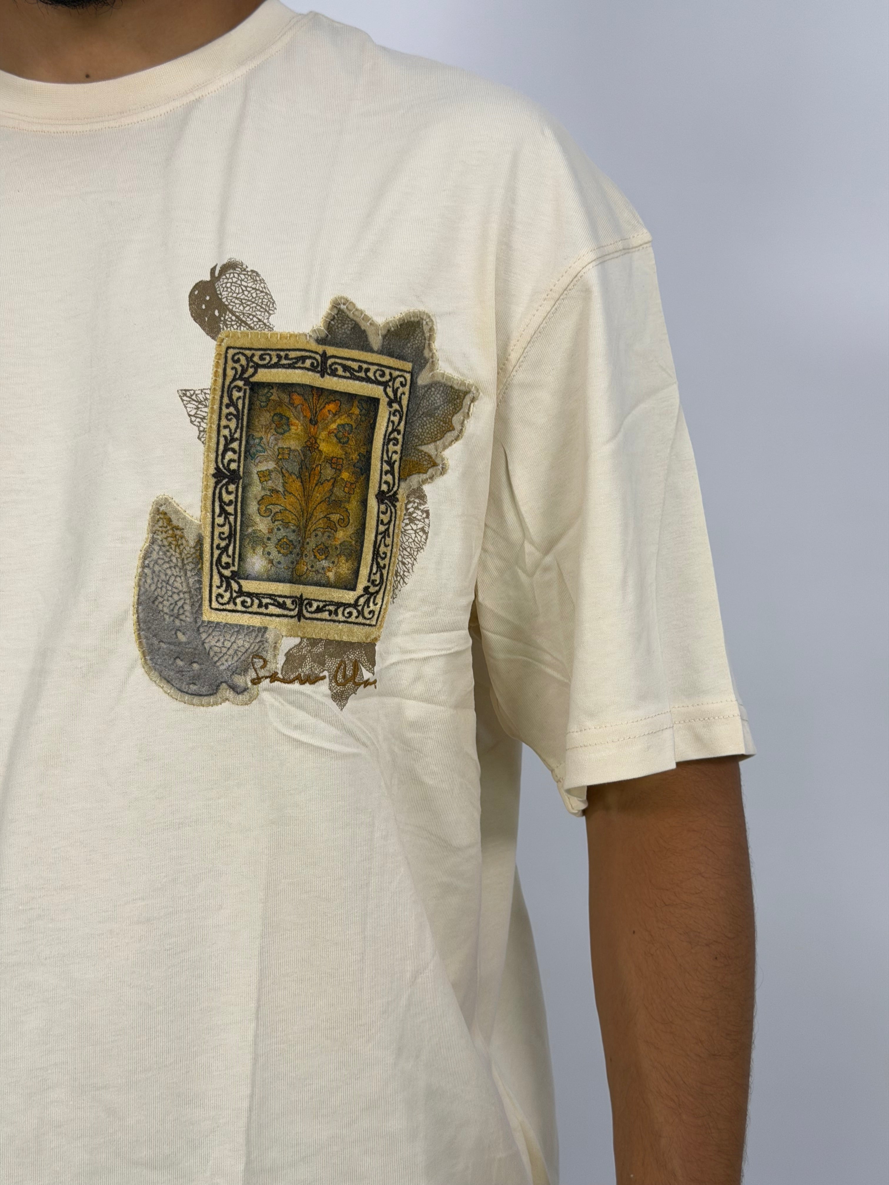 T-shirt ORIGINAL Oversize Ecru – Paisley Message Edition