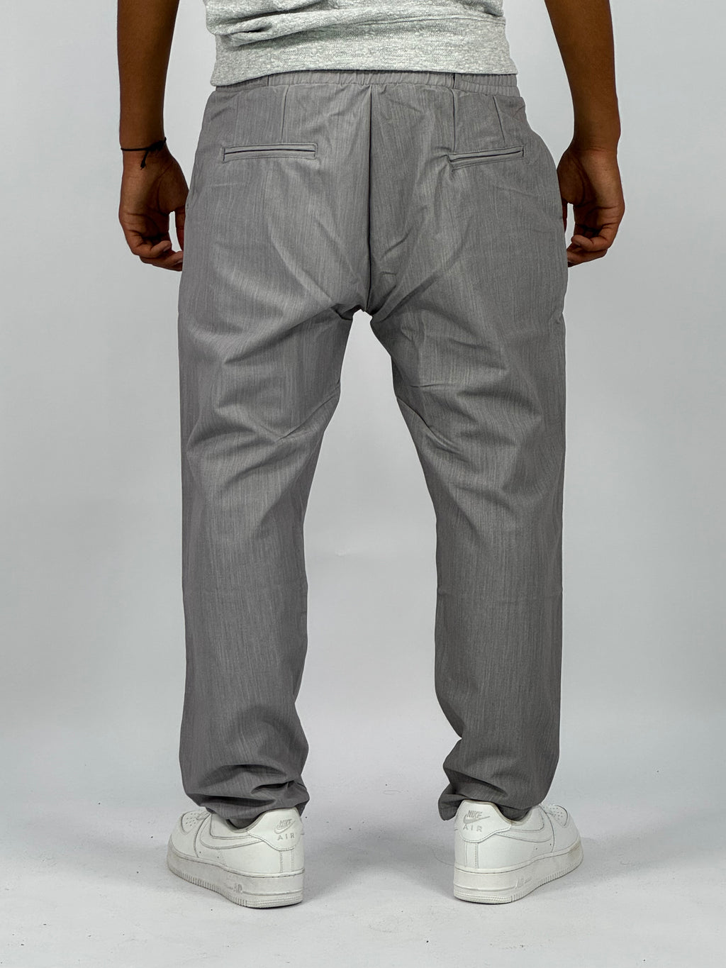 Pantalon Premium Gris – Coupe Relax & Style Minimaliste