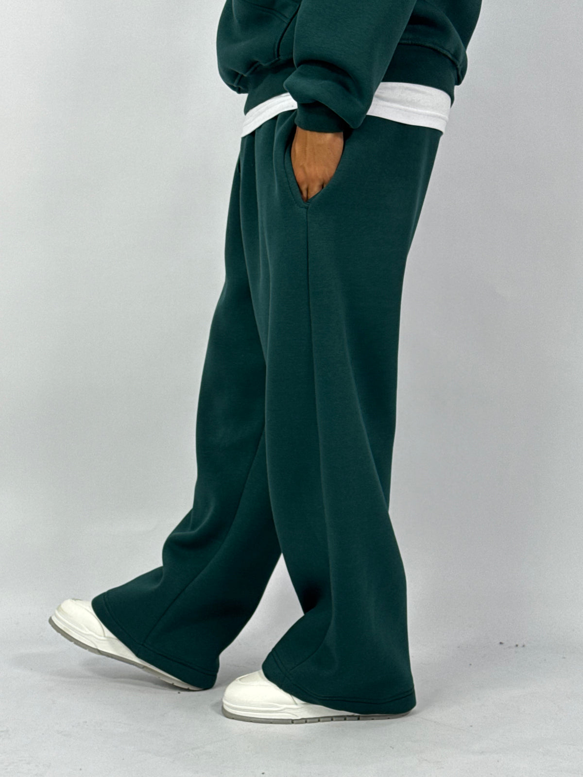 Ensemble PREMIUM Vert à Capuche 1 ère Qualité