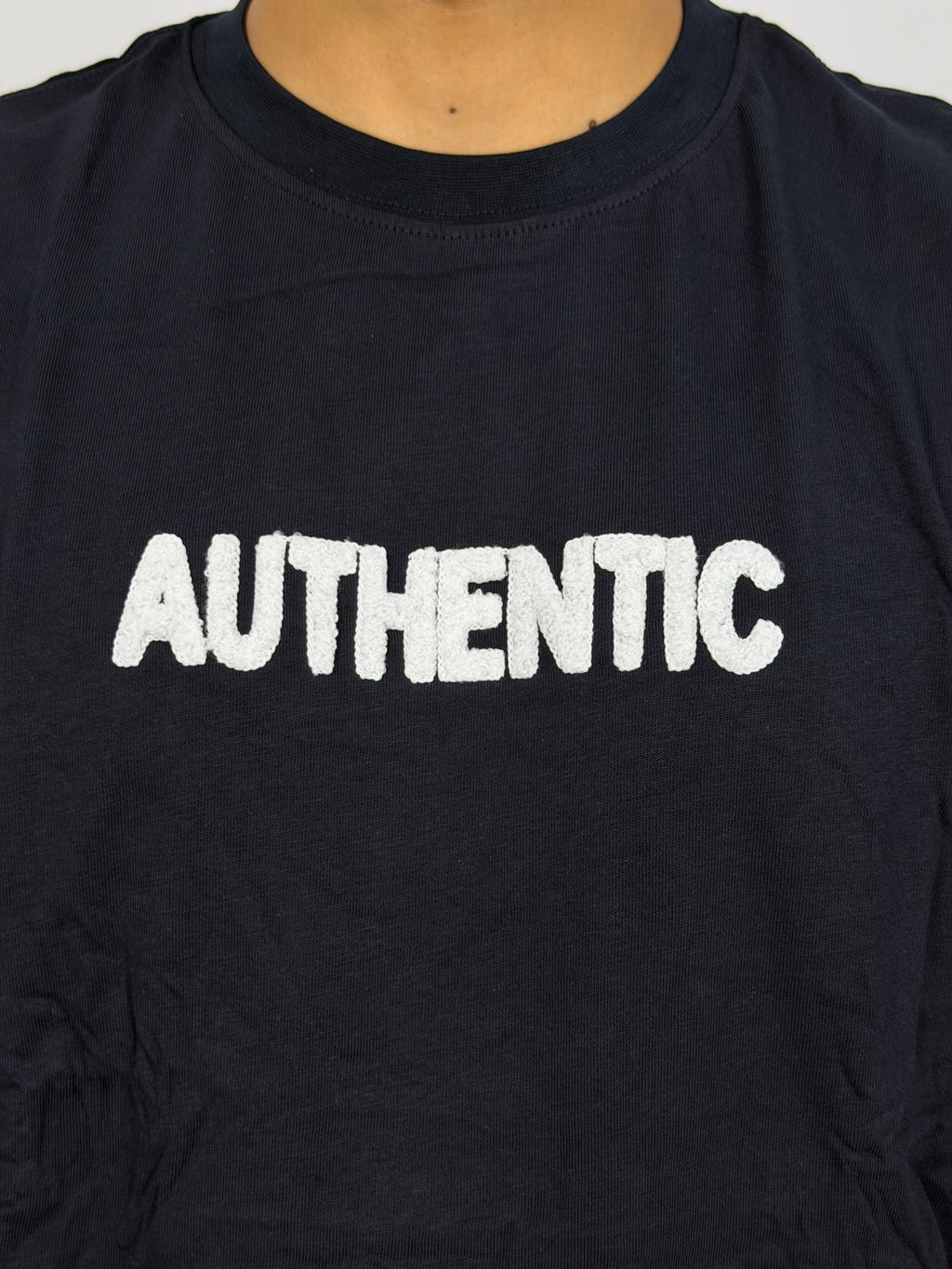 T-shirt ORIGINAL Oversize Noir – Authentic Statement