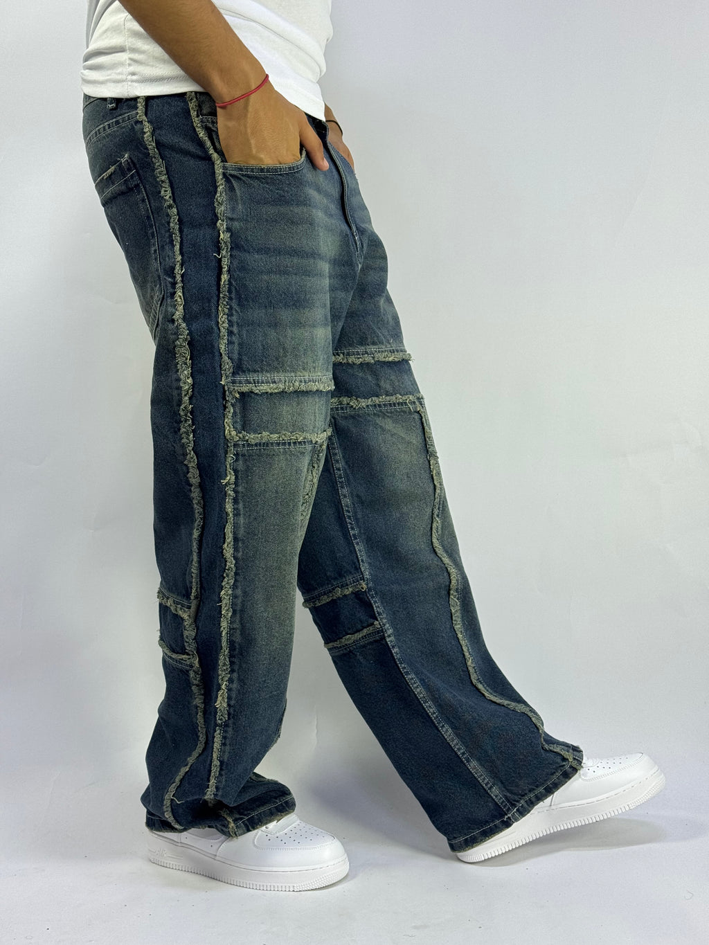 Jean Baggy Destroyed – Streetwear Premium