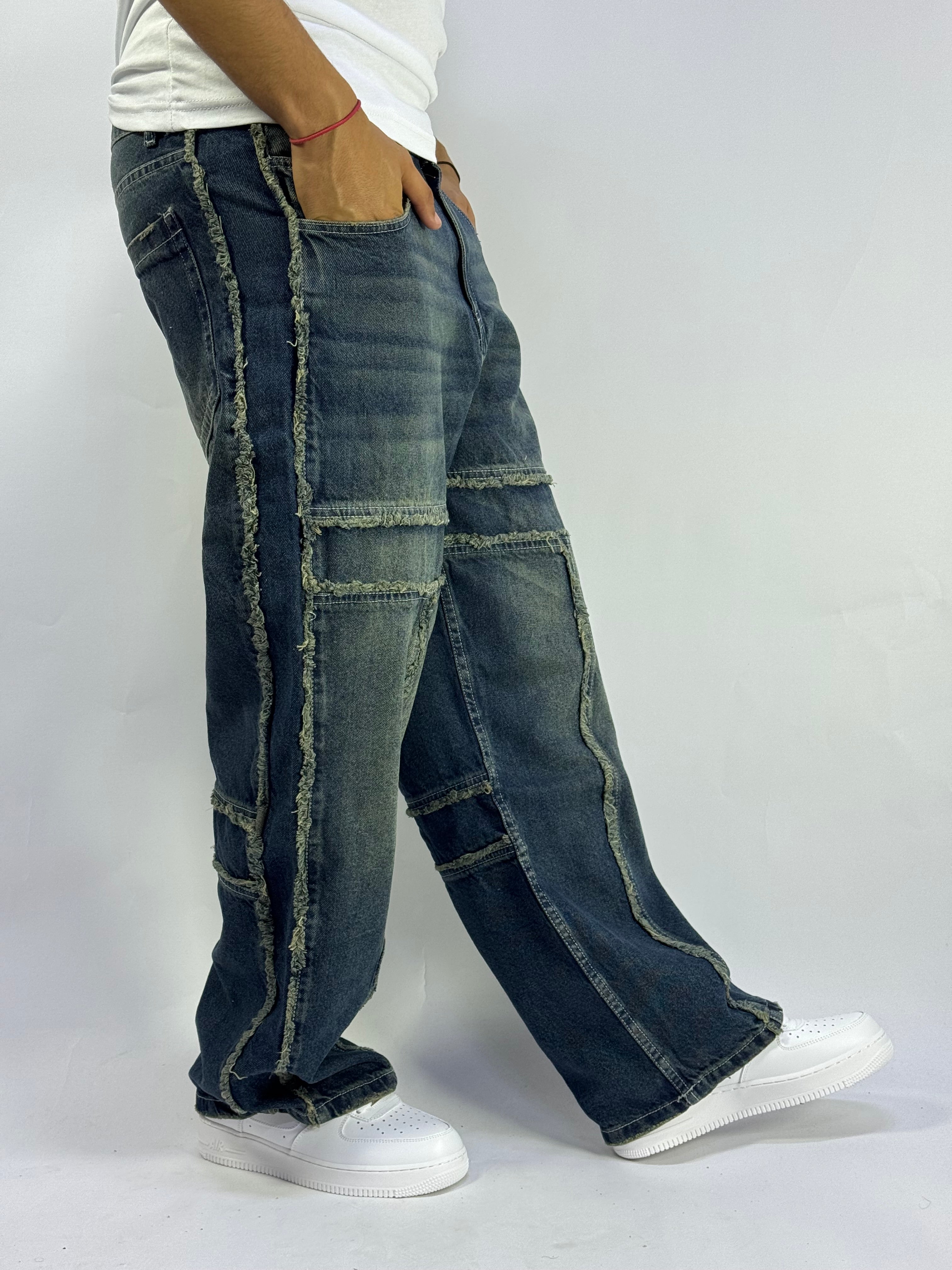Jean Baggy Destroyed – Streetwear Premium