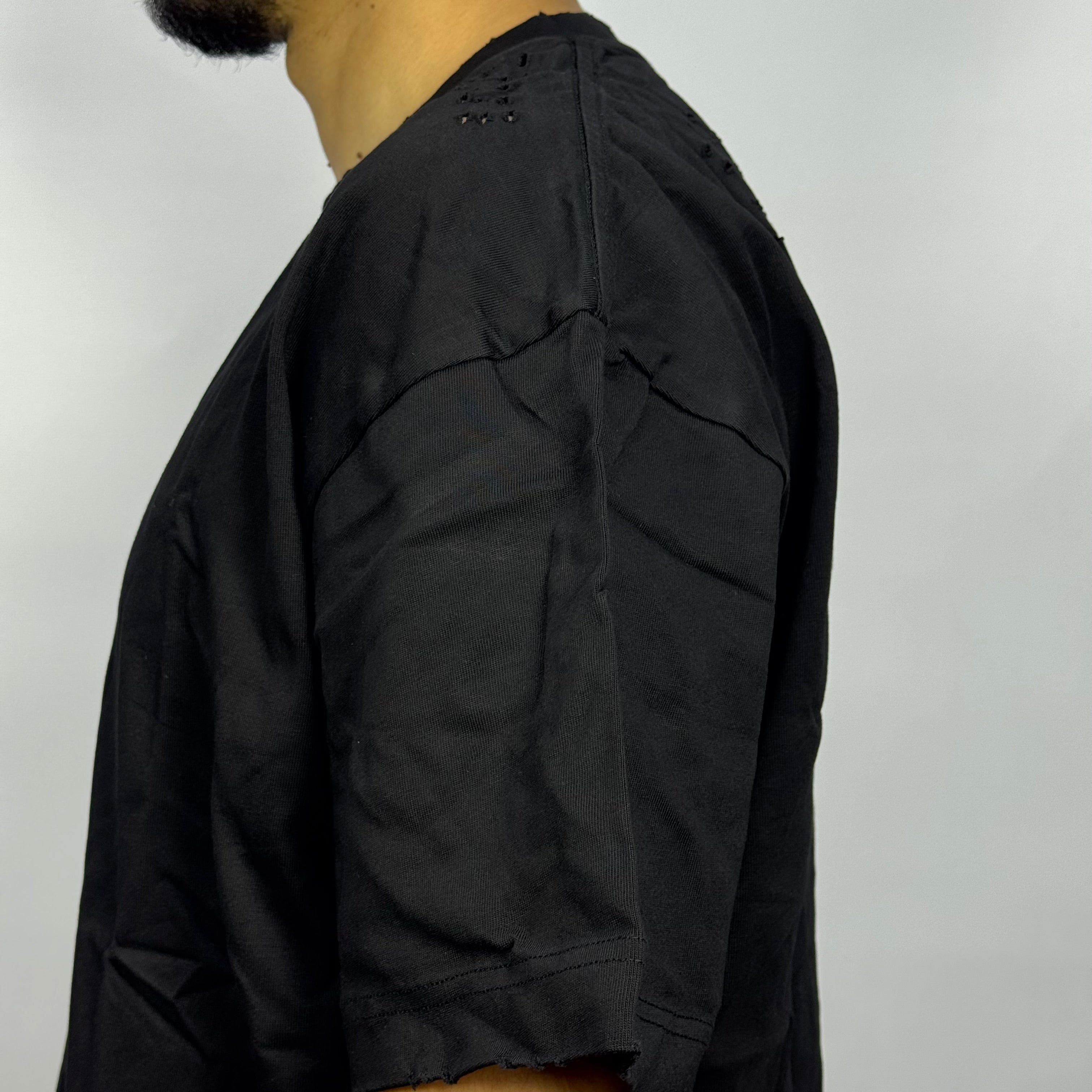 T-shirt Noir Oversize Simple