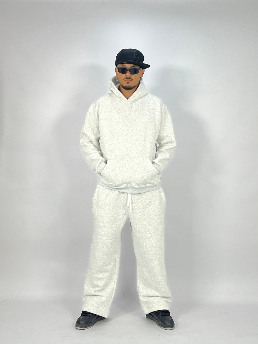 Ensemble PREMIUM Blanc à Capuche 1 ère Qualité