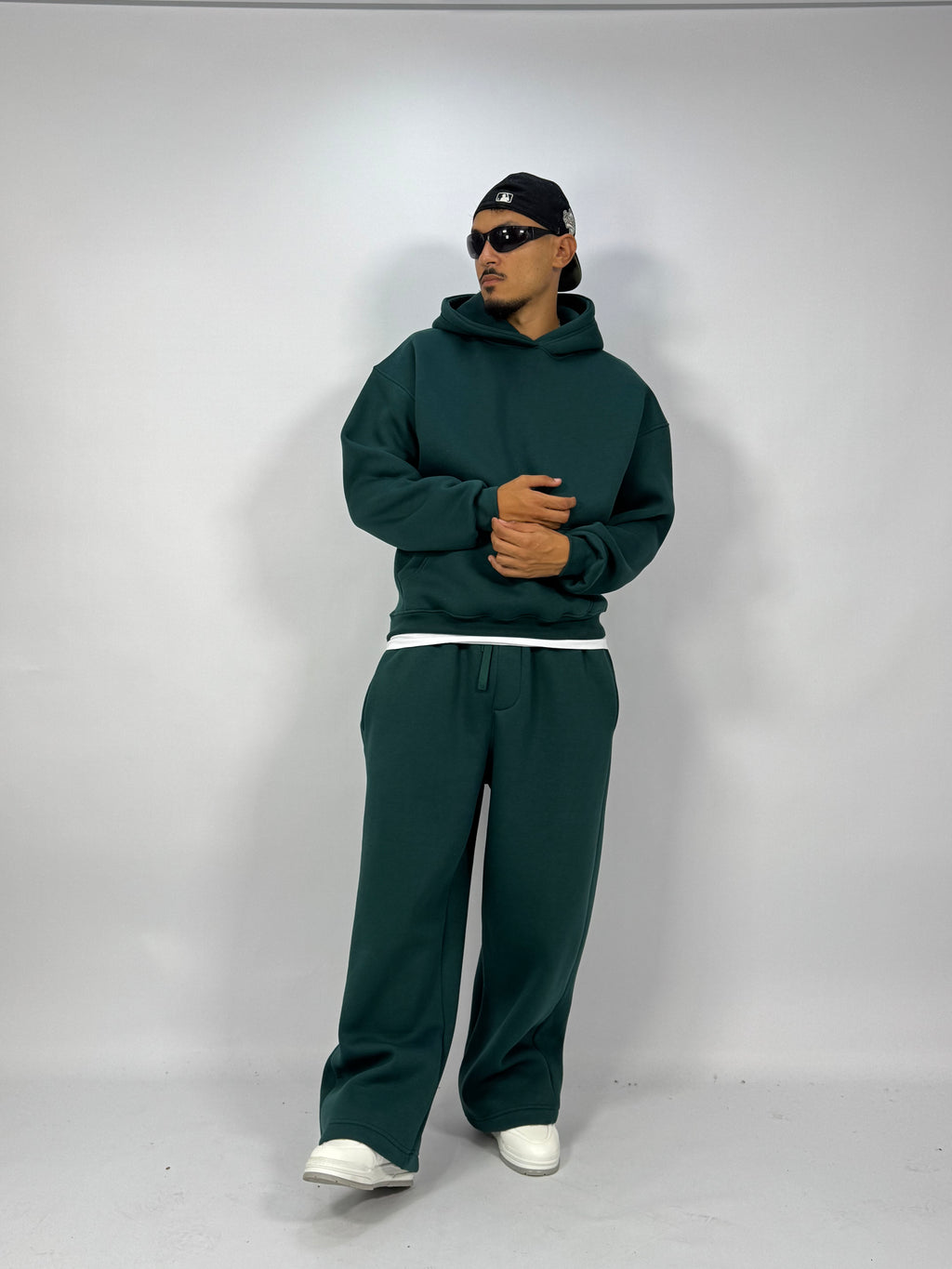 Ensemble PREMIUM Vert à Capuche 1 ère Qualité