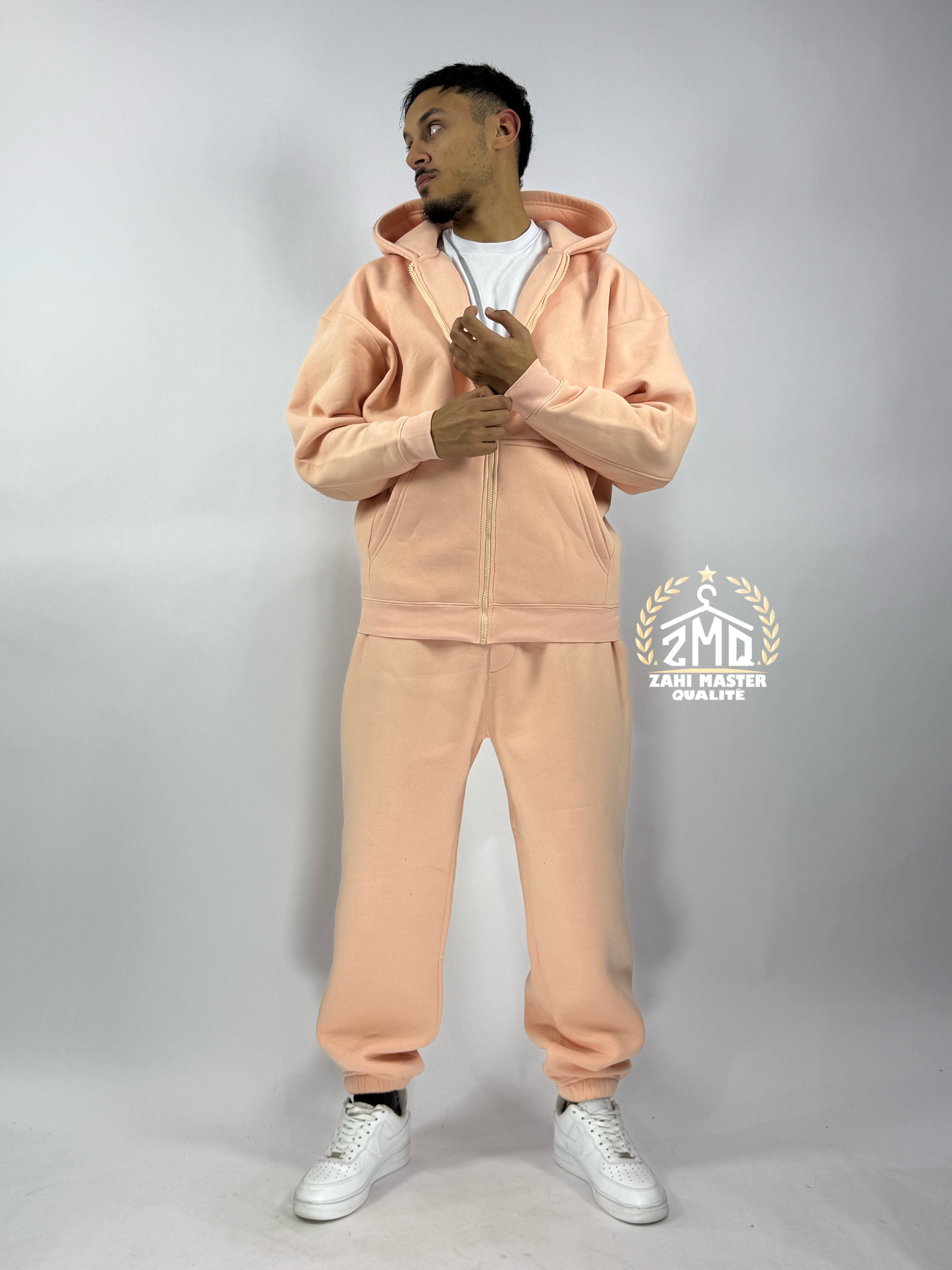 Ensemble 1ʳᵉ Qualité - le style et le confort – Couleur Saumon